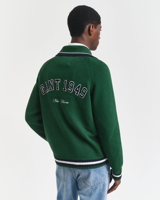 Cardigan zippé 1949 Graphique