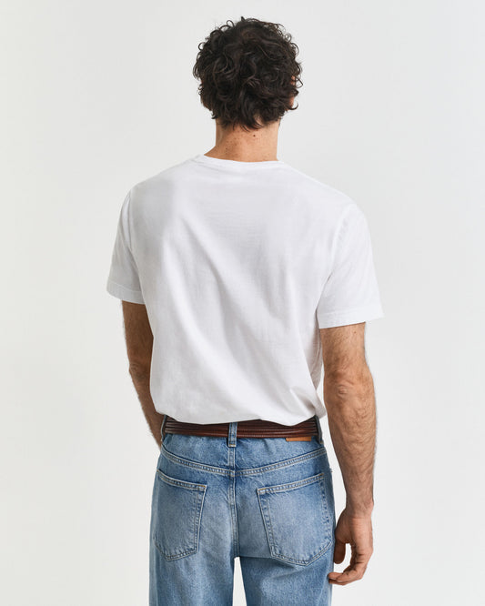 T-shirt regular coupe droite Shield