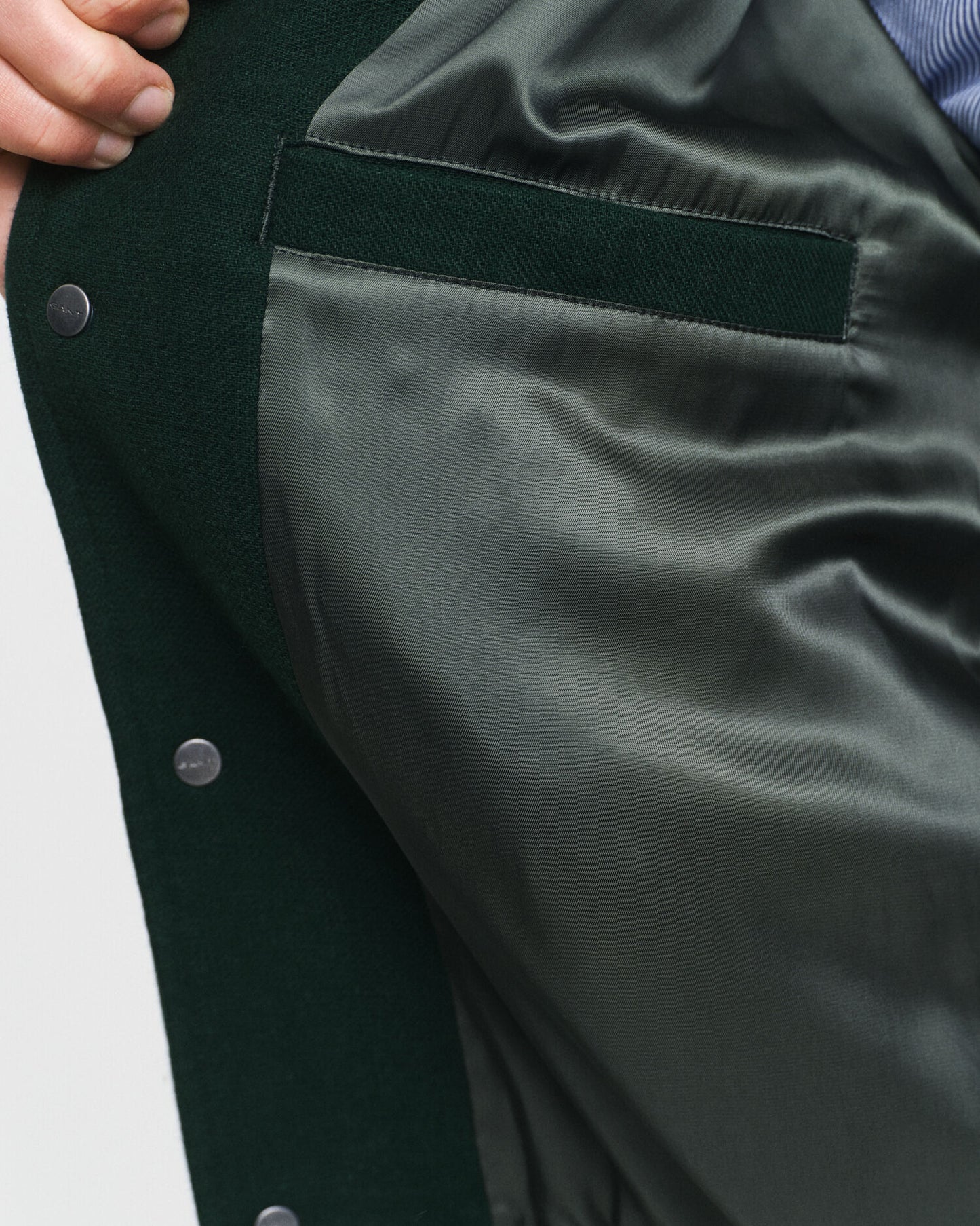 Veste Teddy en mélange de laine