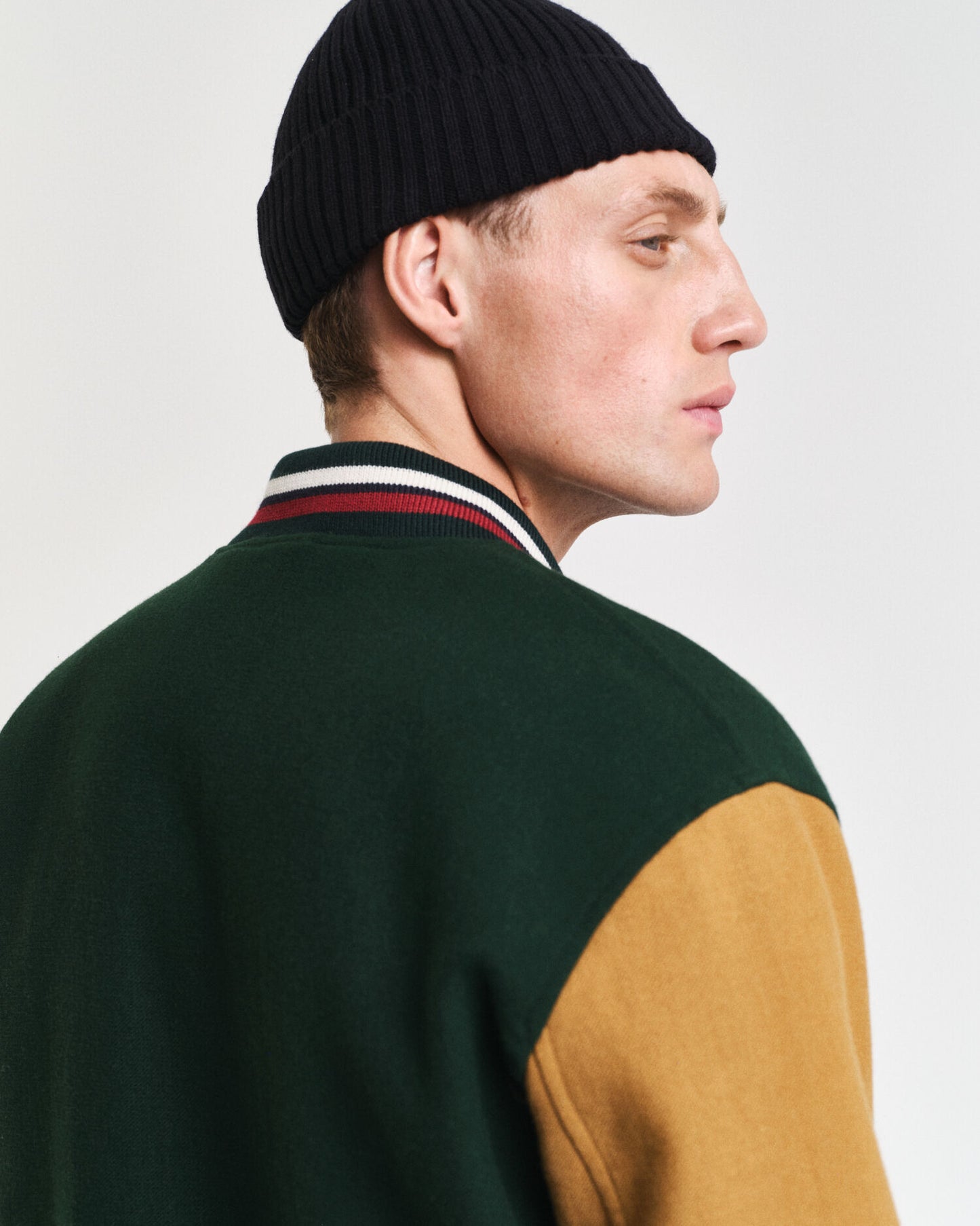 Veste Teddy en mélange de laine