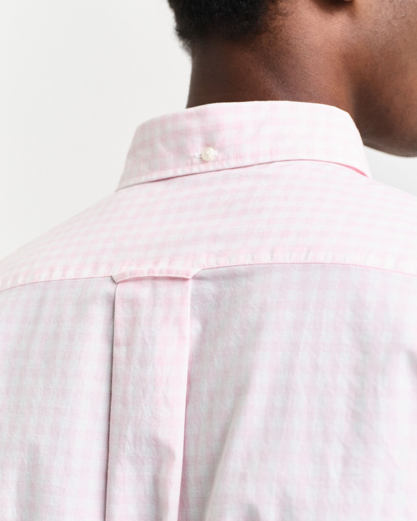 Chemise popeline coupe droite à carreaux vichy classiques