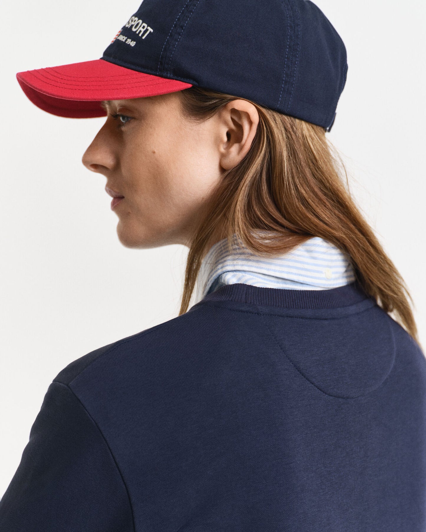 Shield Crew Neck Sweatkleid