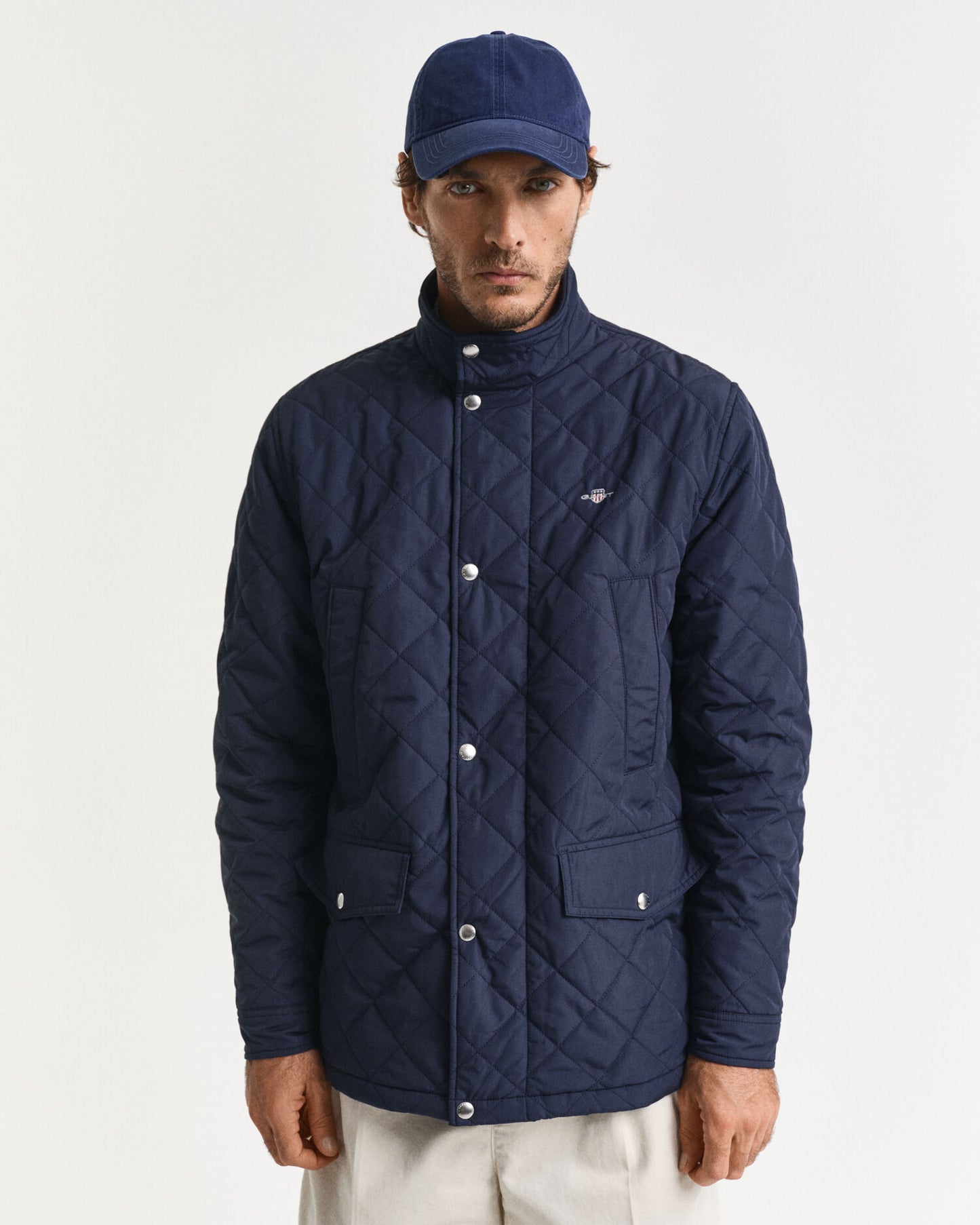 Gesteppte Windjacke Mittellang