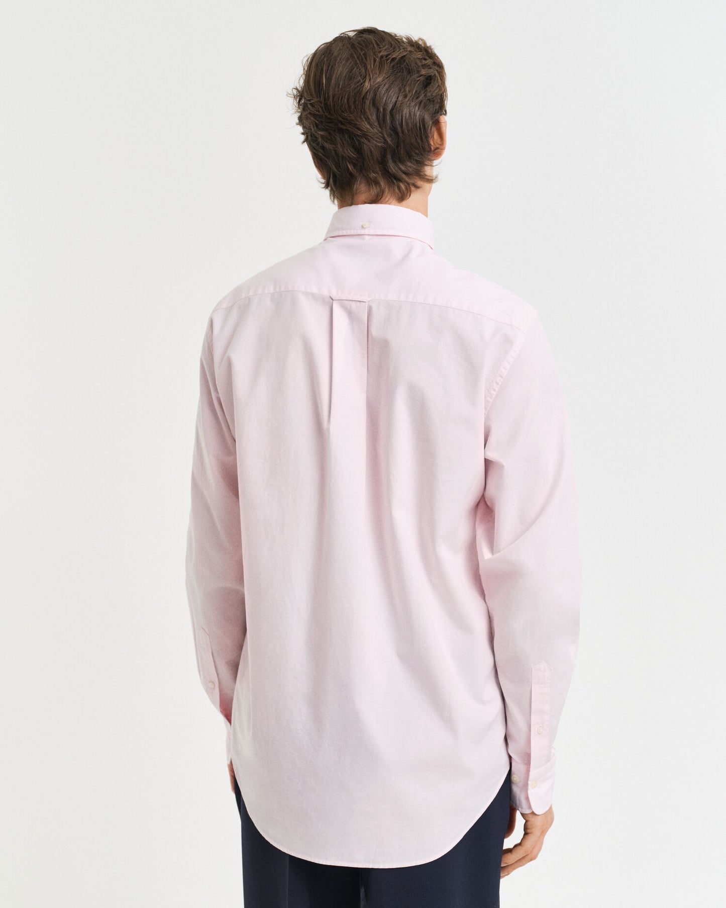 Chemise classique en popeline coupe droite