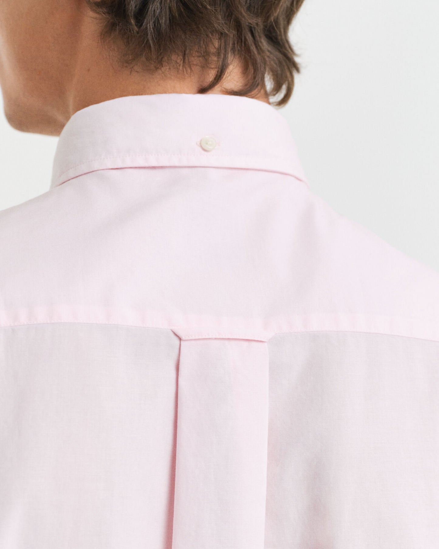 Chemise classique en popeline coupe droite