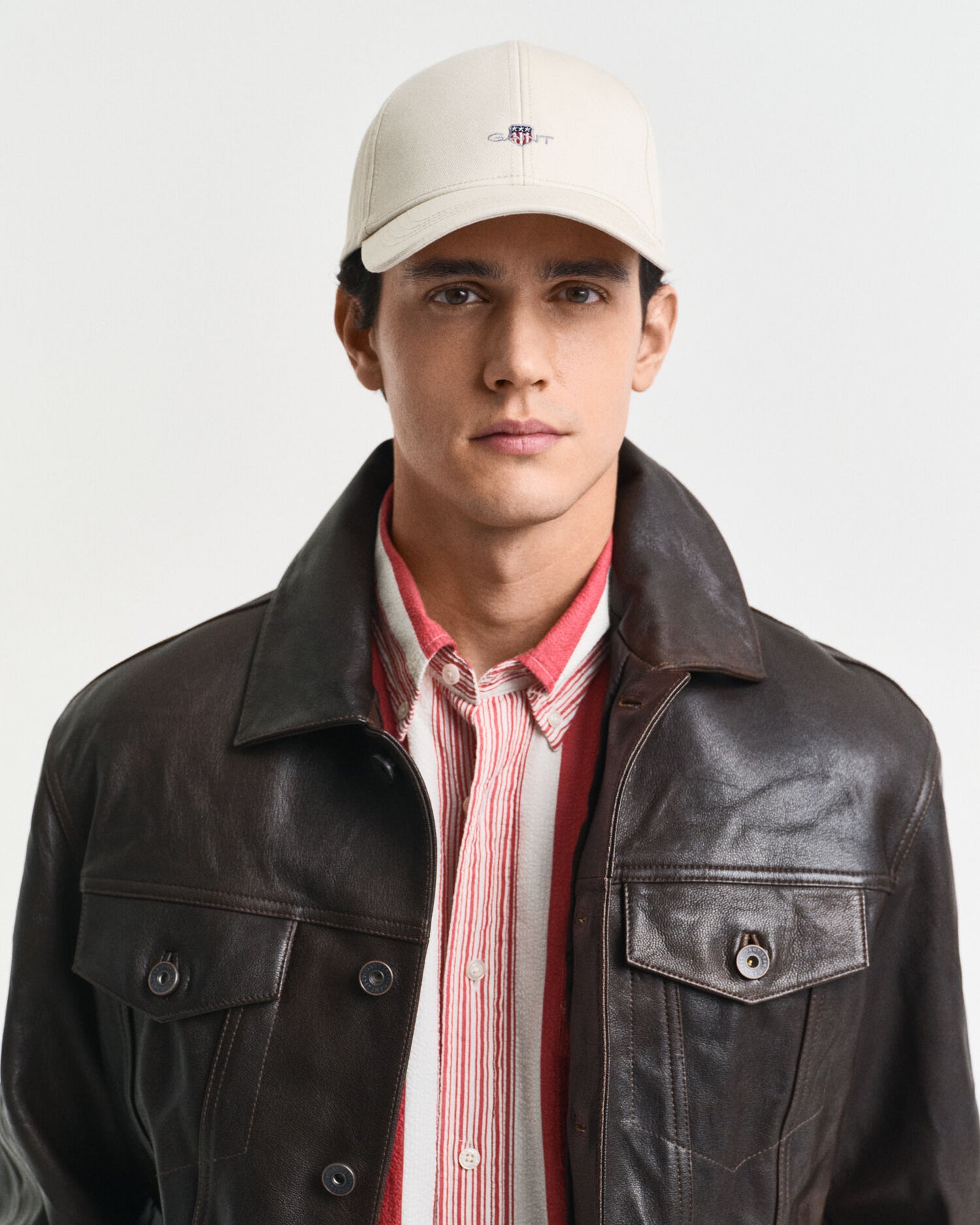 Casquette en twill de coton épais Shield