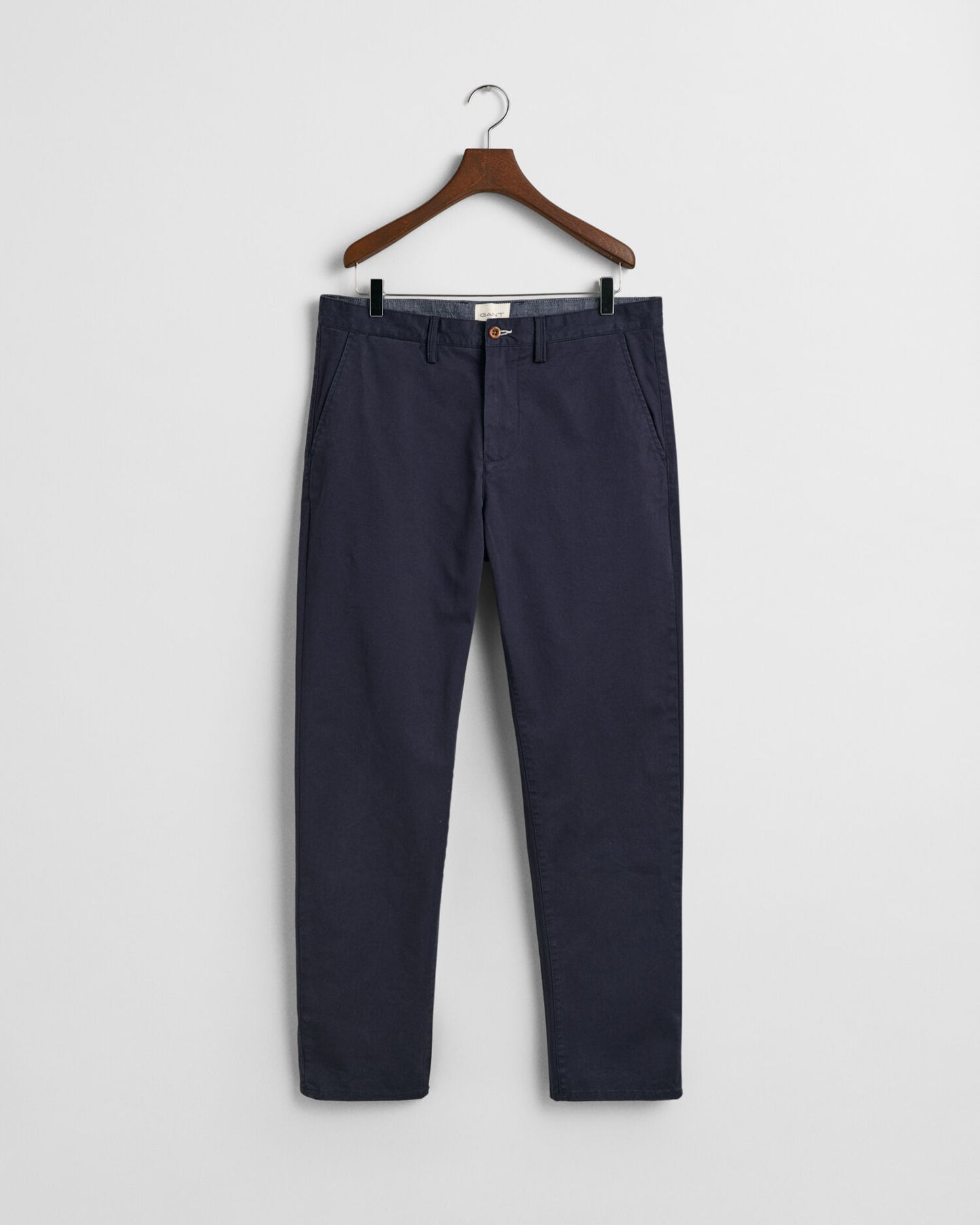 Pantalon chino en serge coupe droite