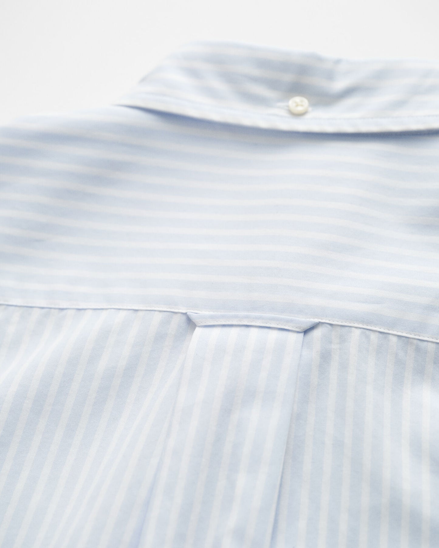 Chemise popeline rayée coupe droite