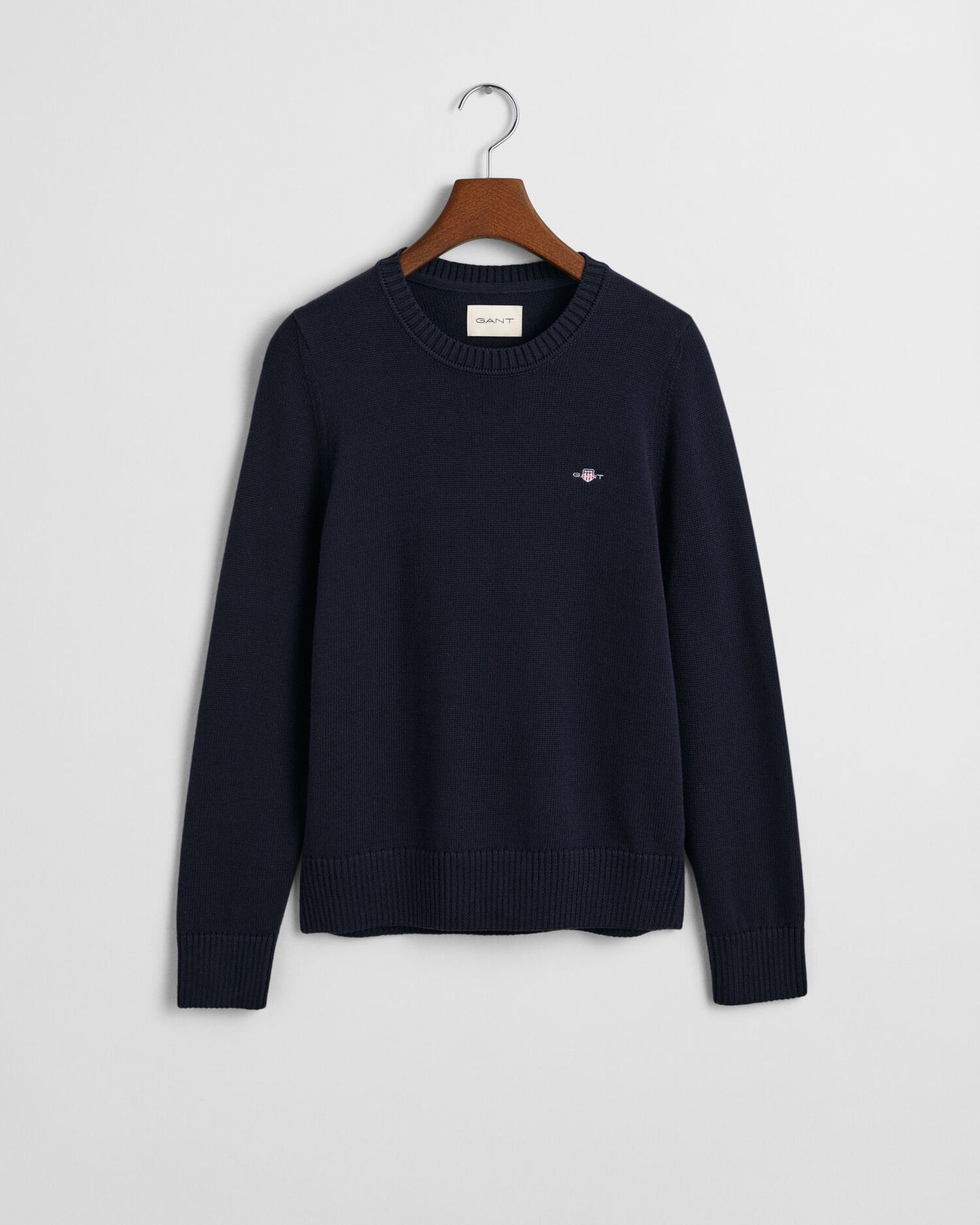 Pull Col Rond Classique en Coton