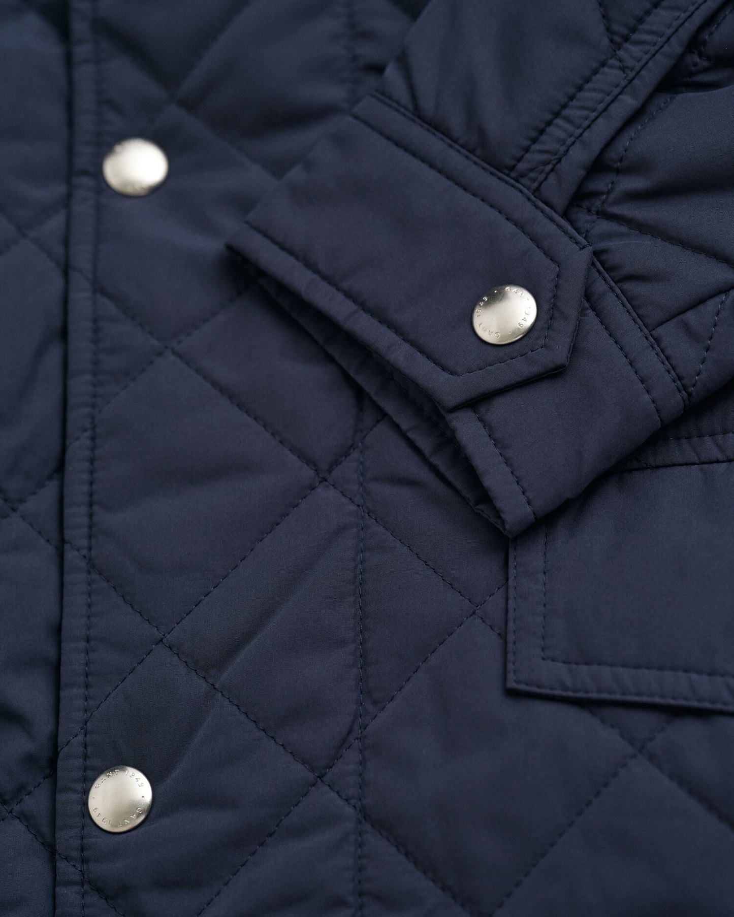 Gesteppte Windjacke Mittellang