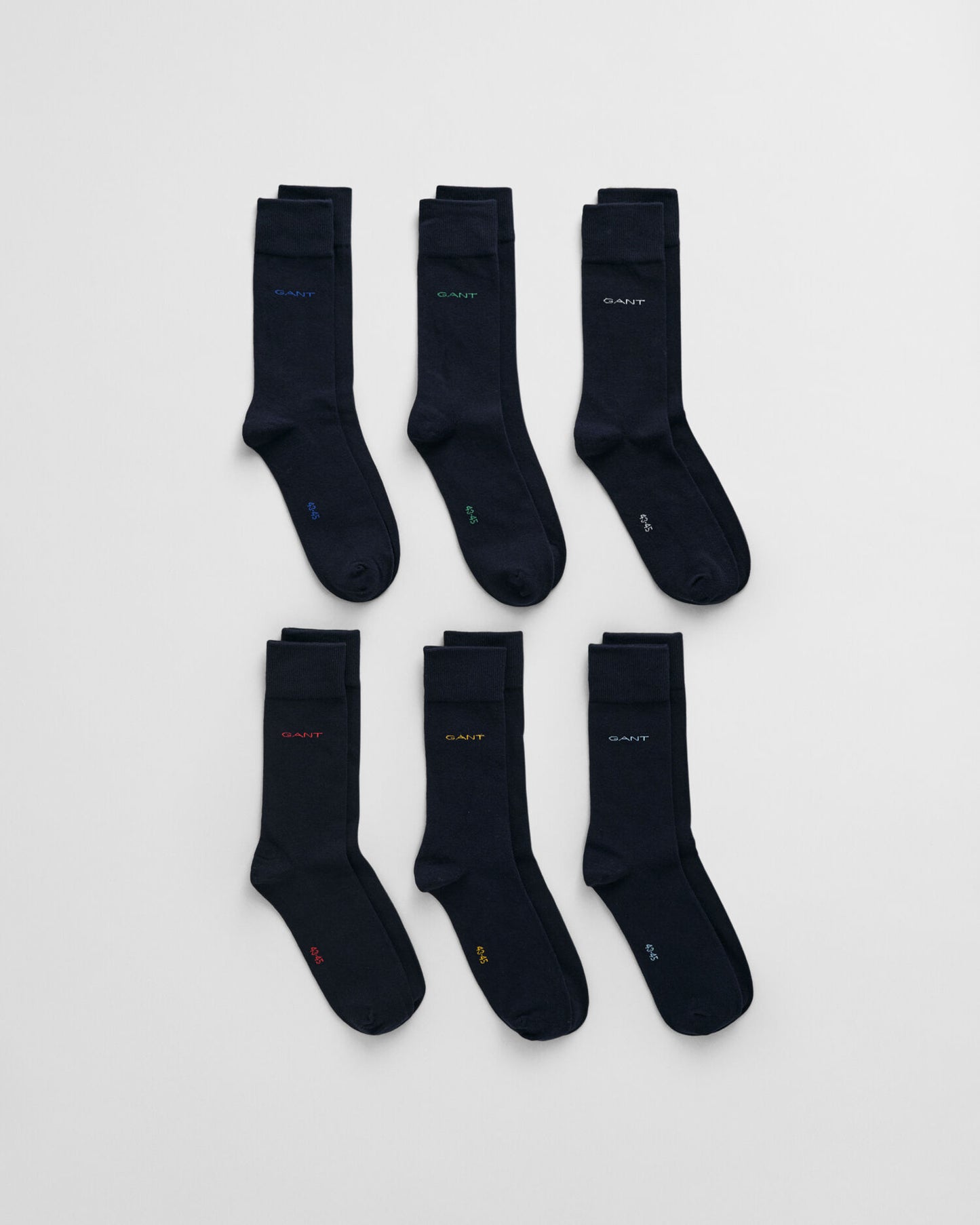 Lot de 6 paires de chaussettes en coton doux