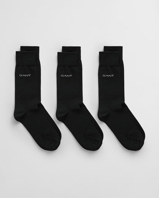 3er-Pack Socken aus merzerisierter Baumwolle