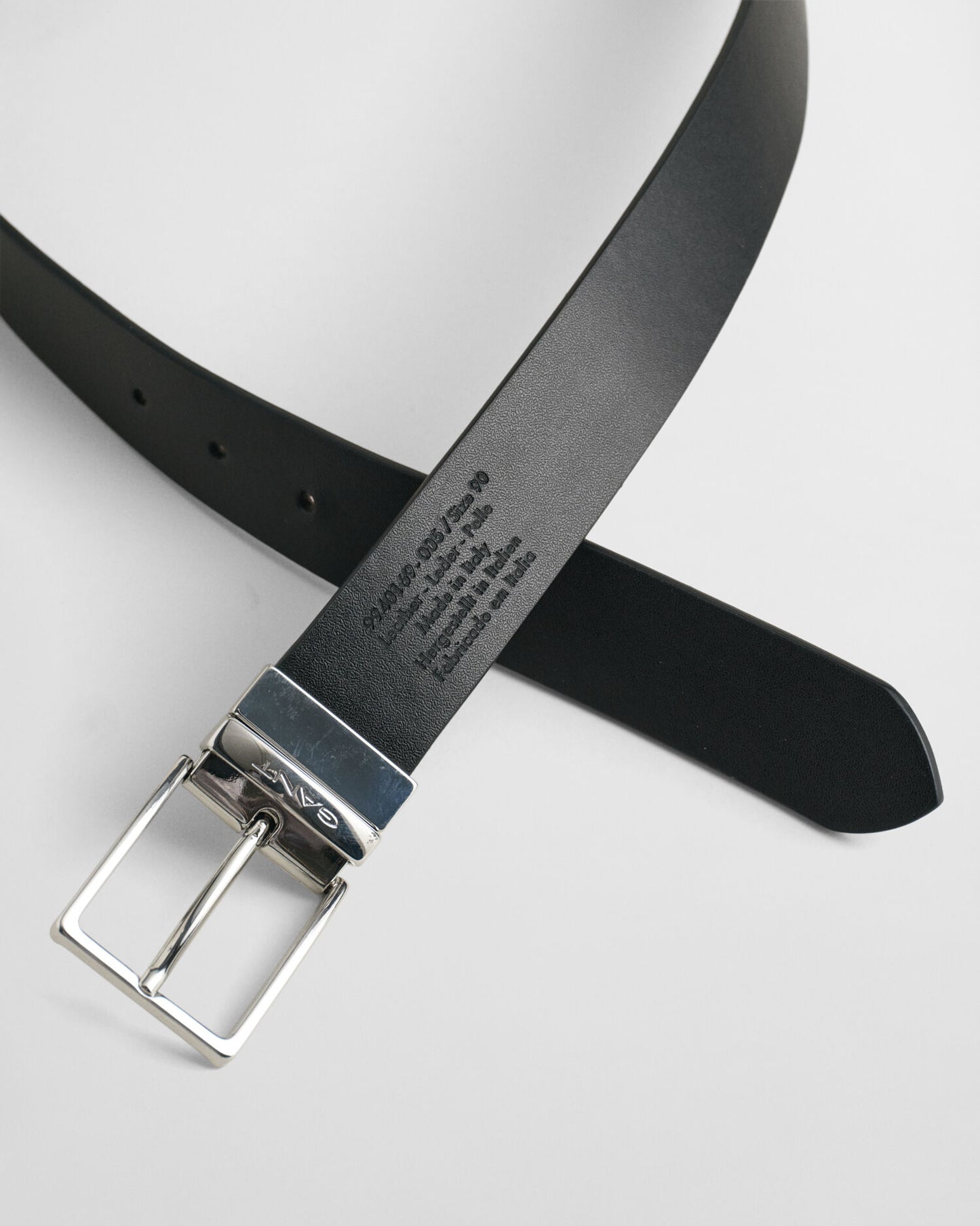 Ceinture en cuir réversible