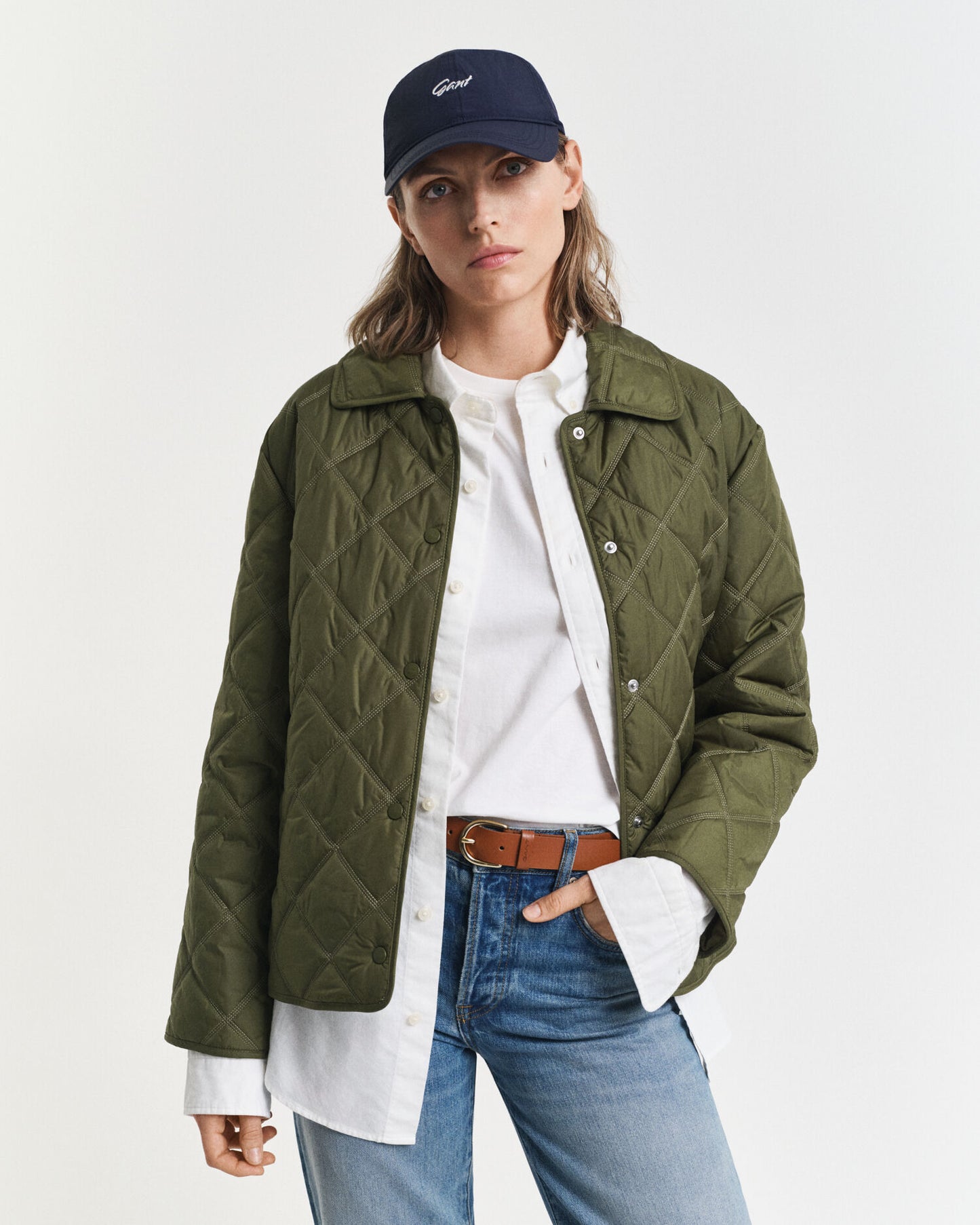 Veste matelassée à col