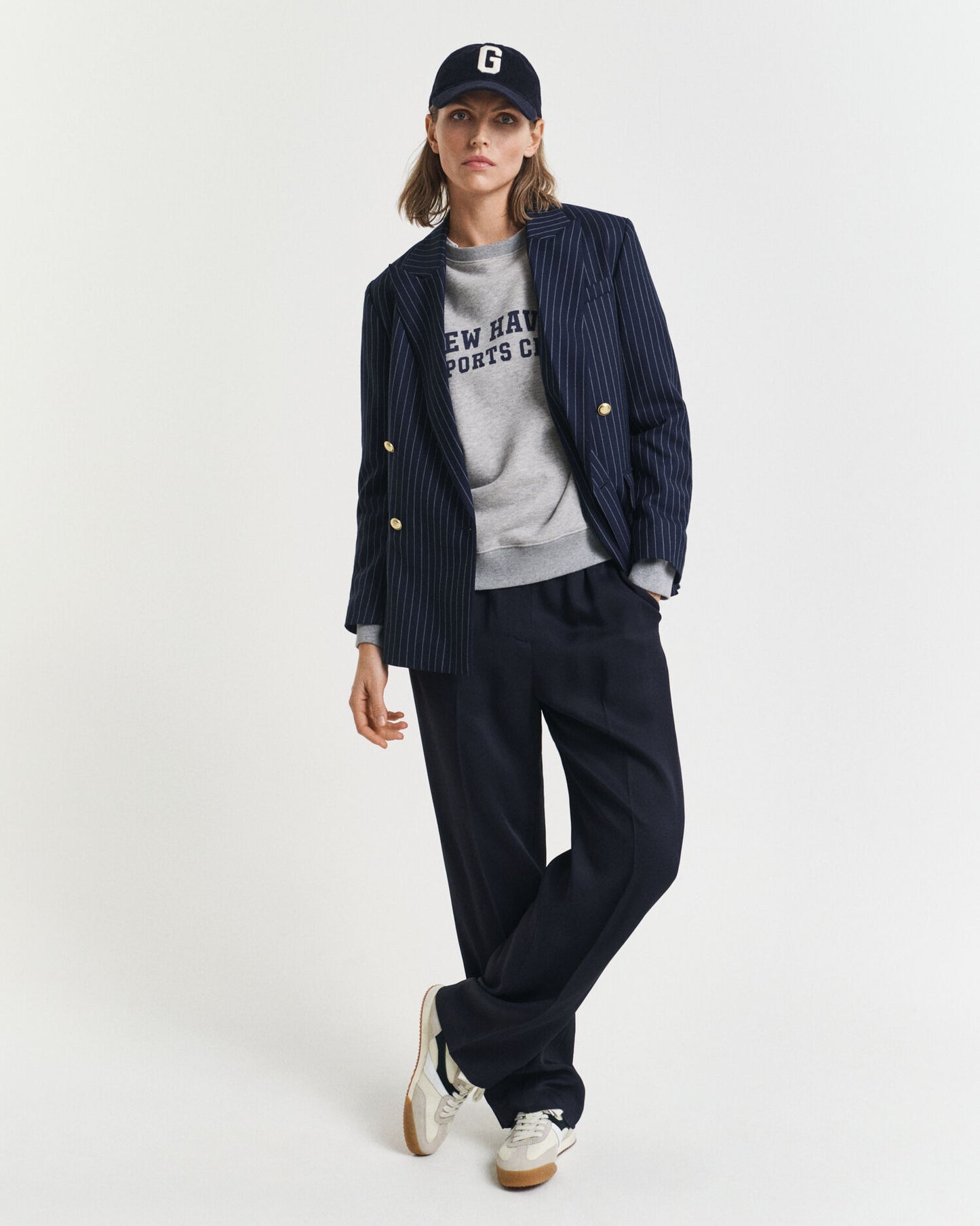 Sweat-shirt ras-du-cou imprimé