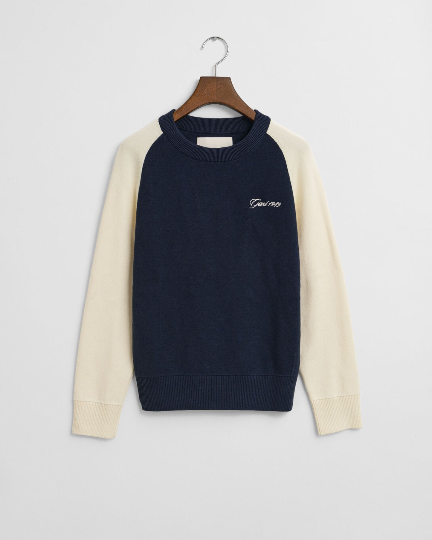 Pull ras du cou color block