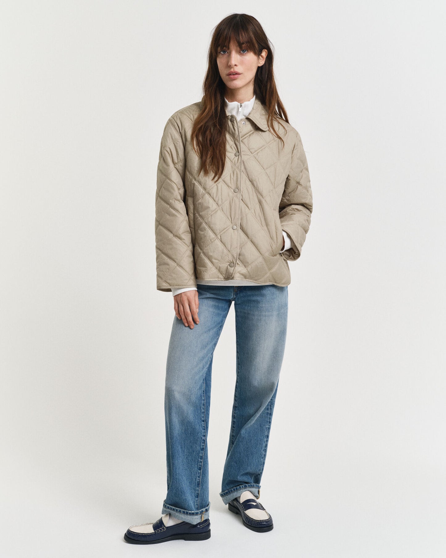 Veste matelassée à col