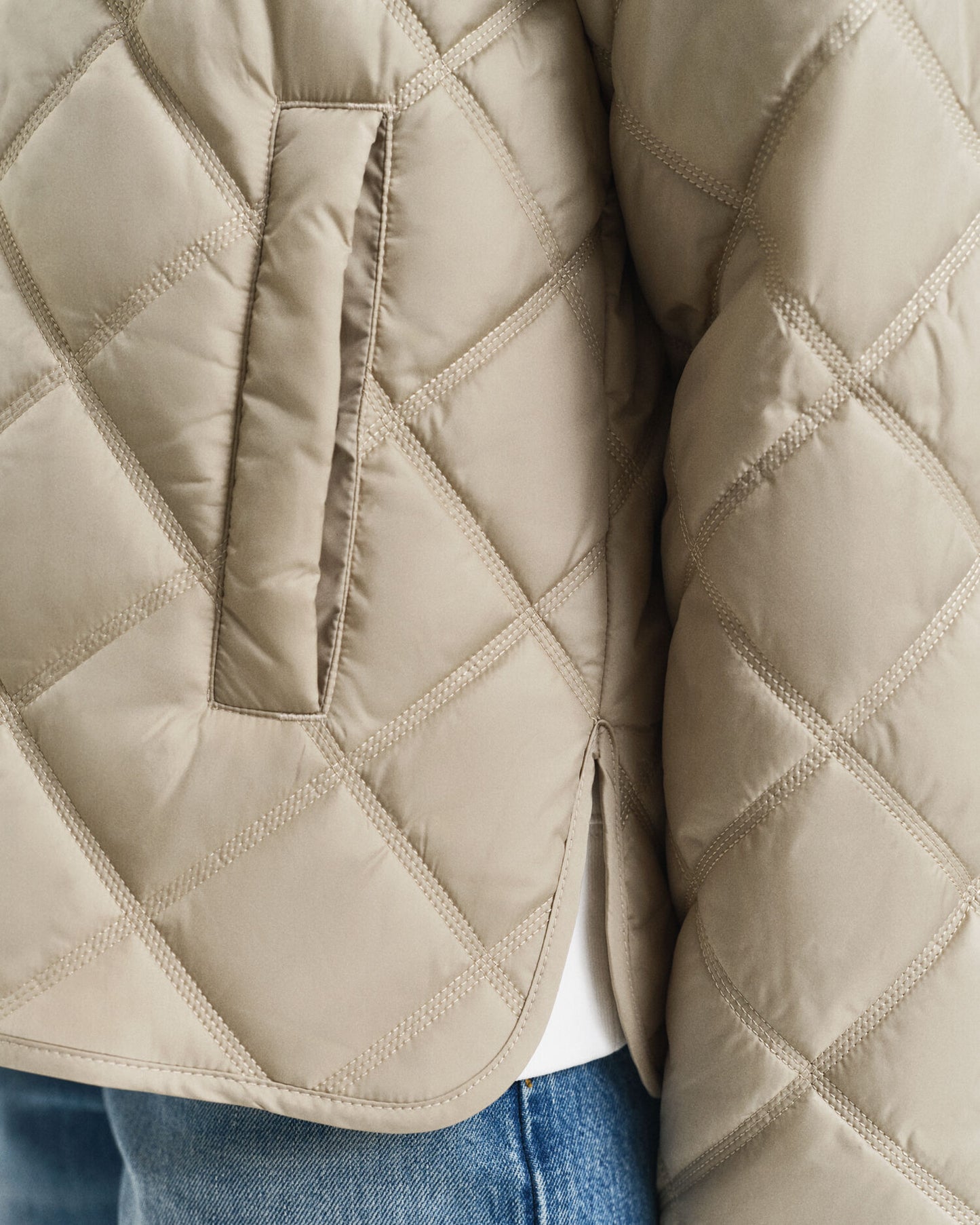 Veste matelassée à col