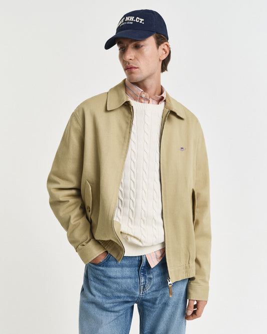 Twill-Jacke aus Baumwolle