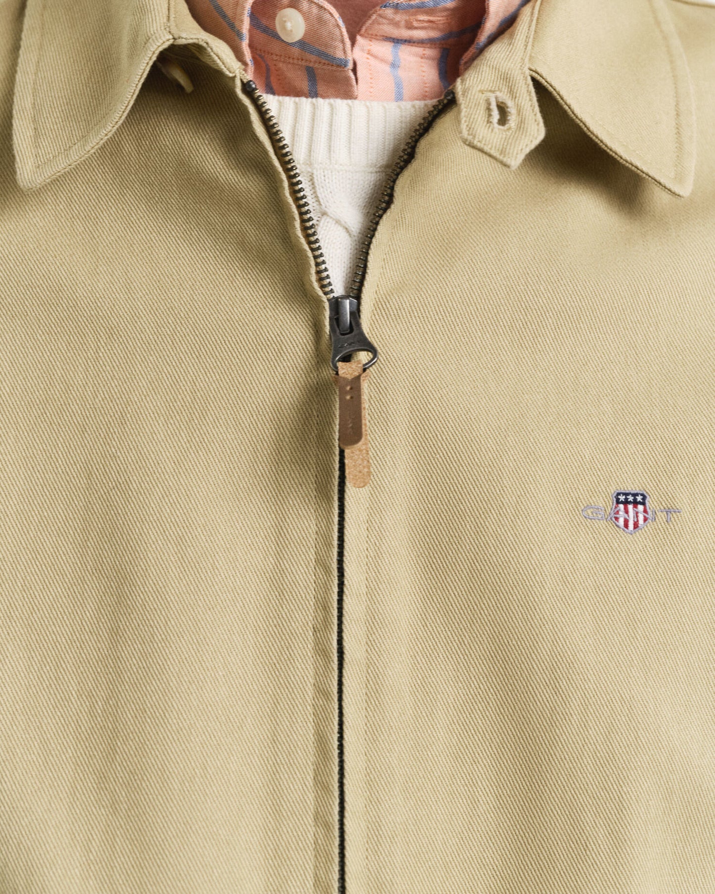 Veste en twill de coton