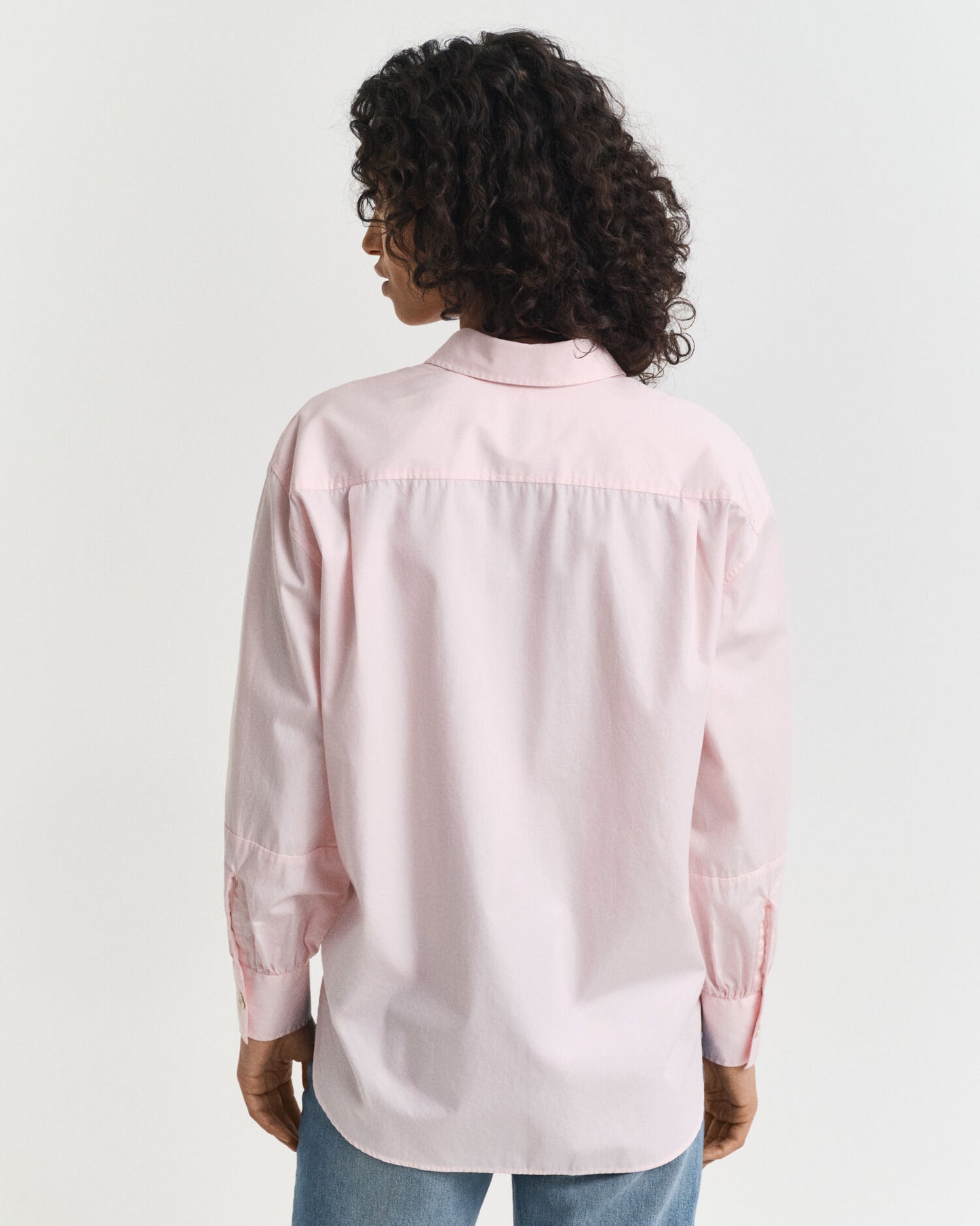 Chemise à manches volumineuses coupe décontractée