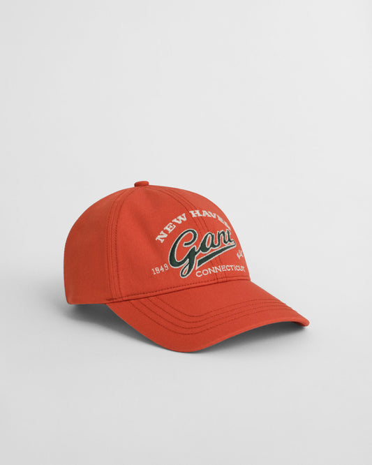 Baumwoll-Twill-Cap mit Grafik