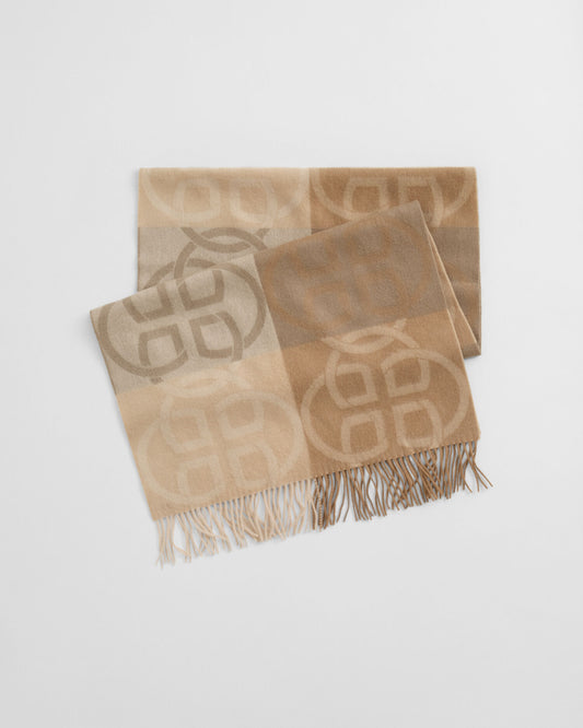 Monogramm-Wollschal