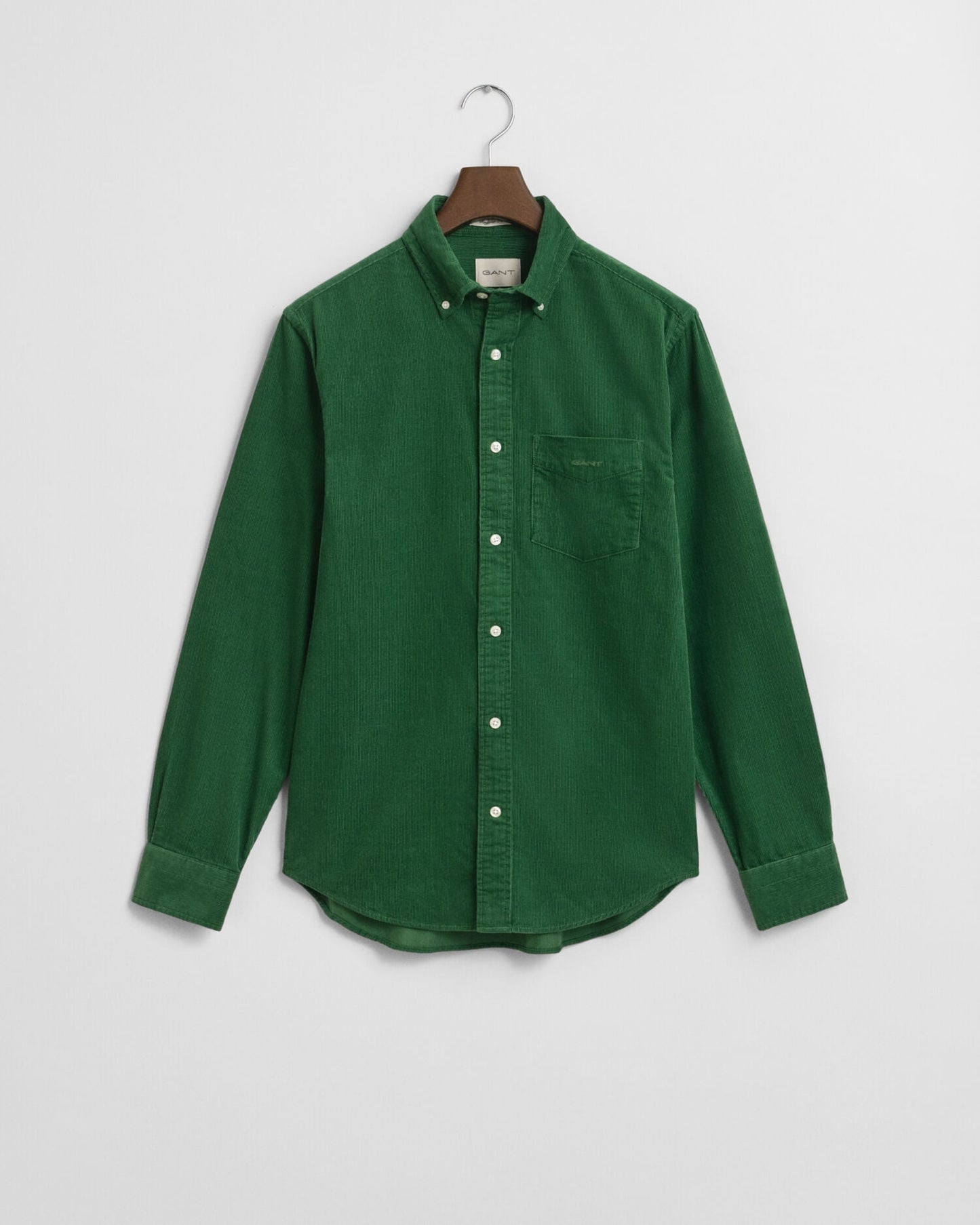 Chemise en velours côtelé coupe classique