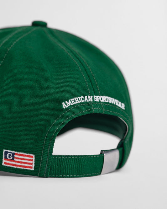 Baumwoll-Twill-Cap mit Grafik
