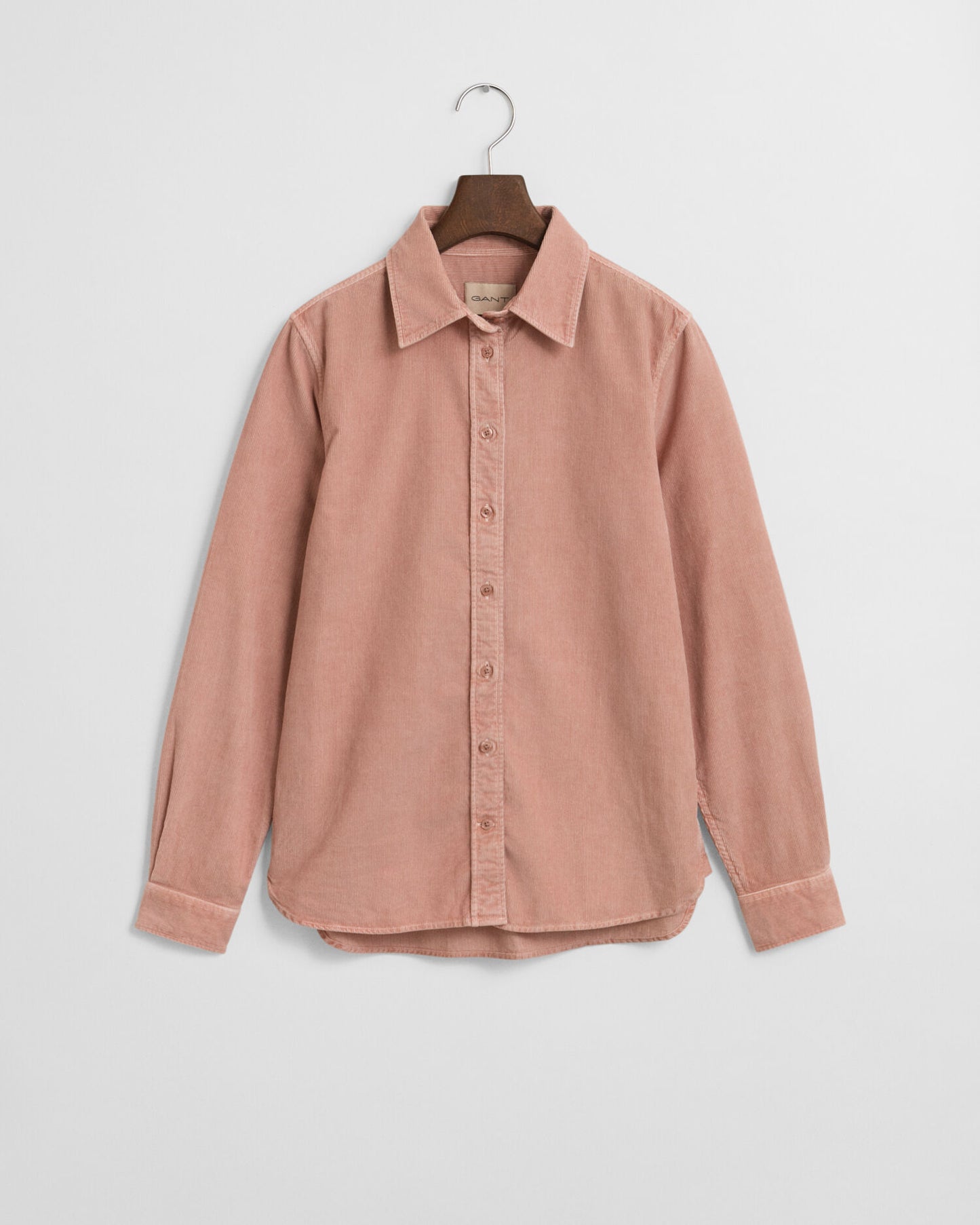 Chemise en velours côtelé coupe droite
