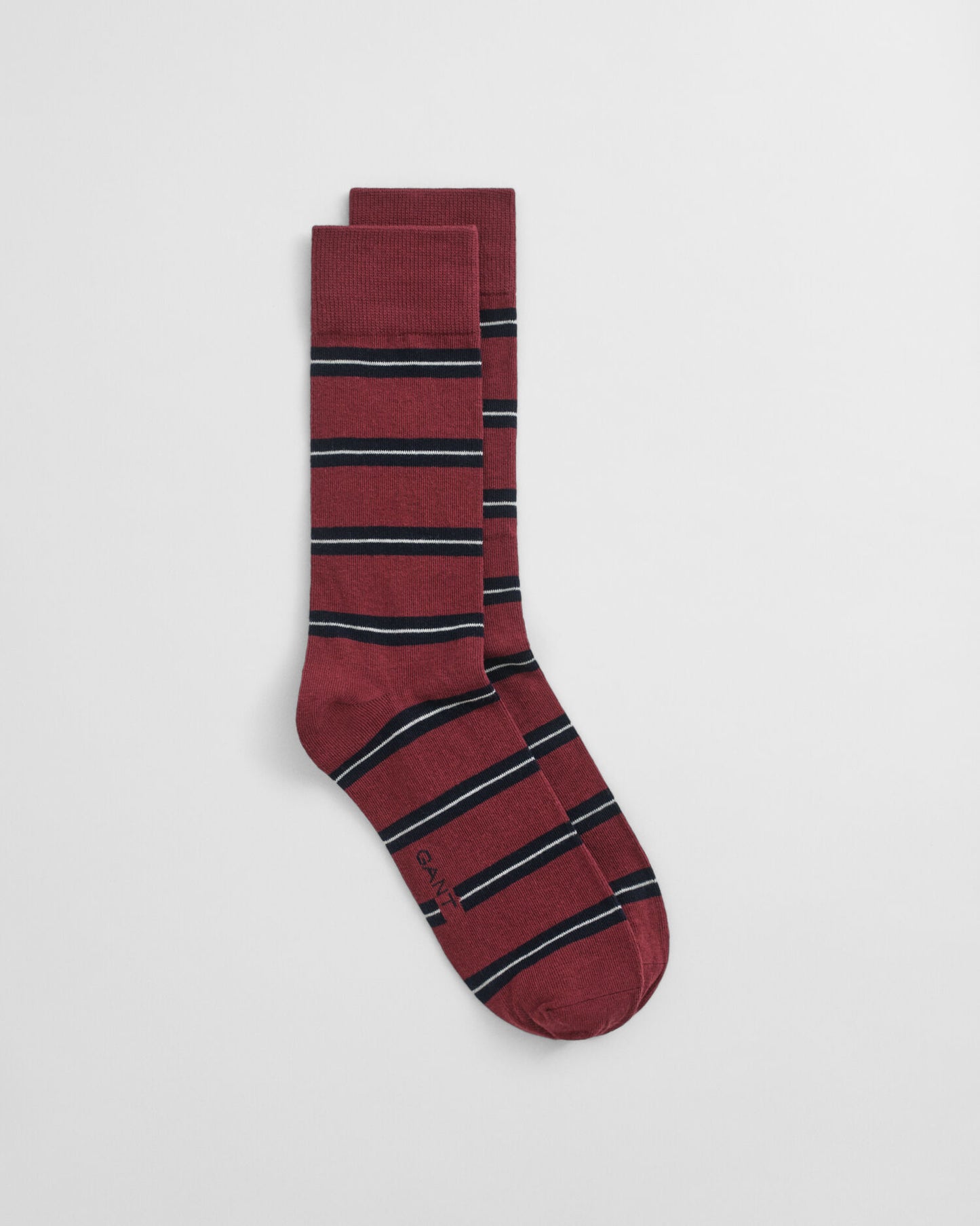 Gestreifte Socken im College-Stil