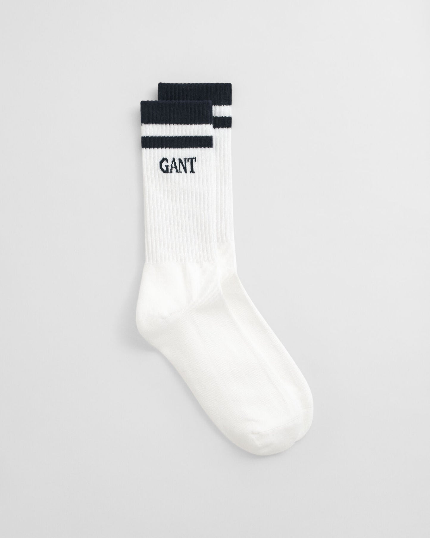 Chaussettes de sport rayées contrastantes