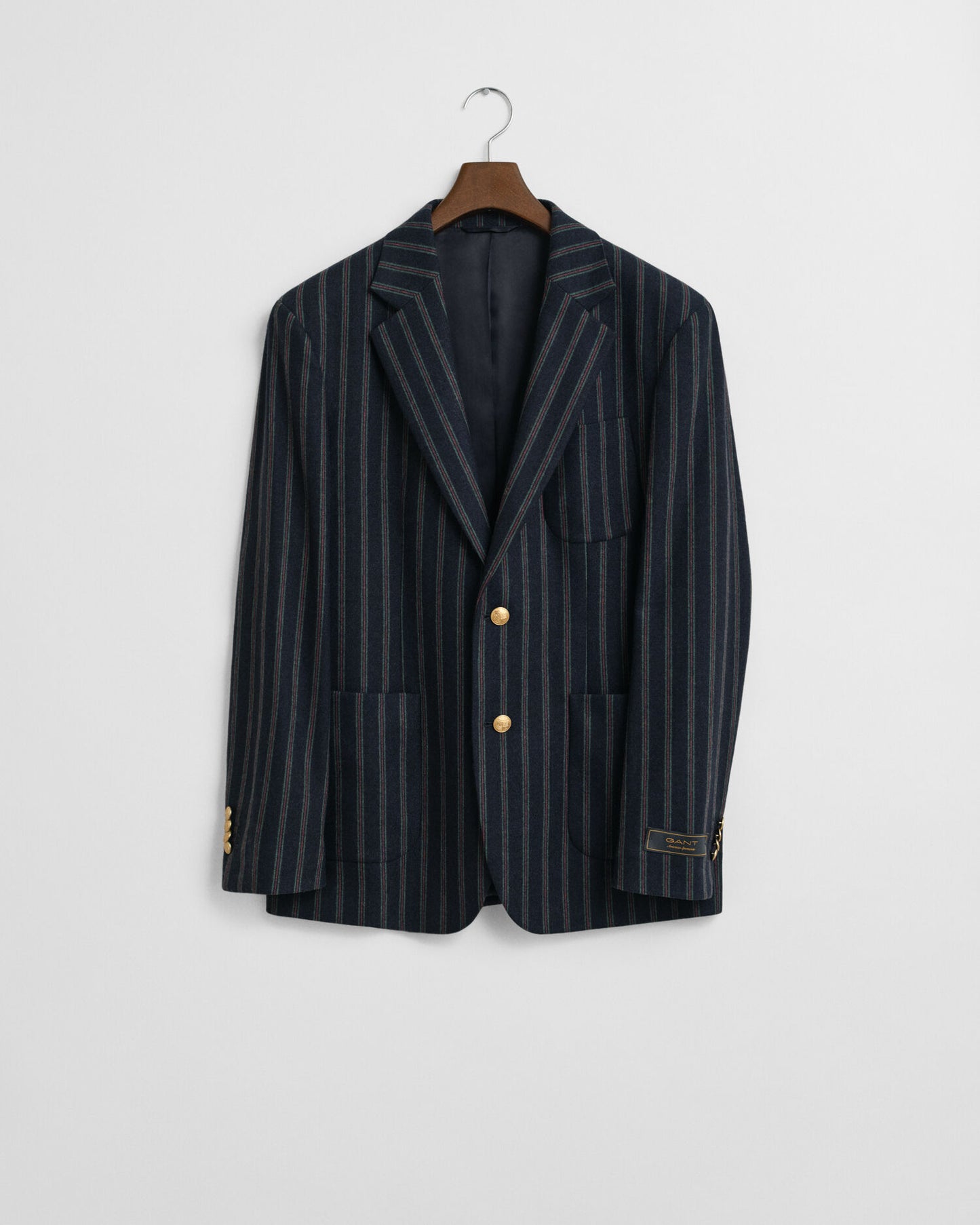 Gestreifter Flanell-Club-Blazer