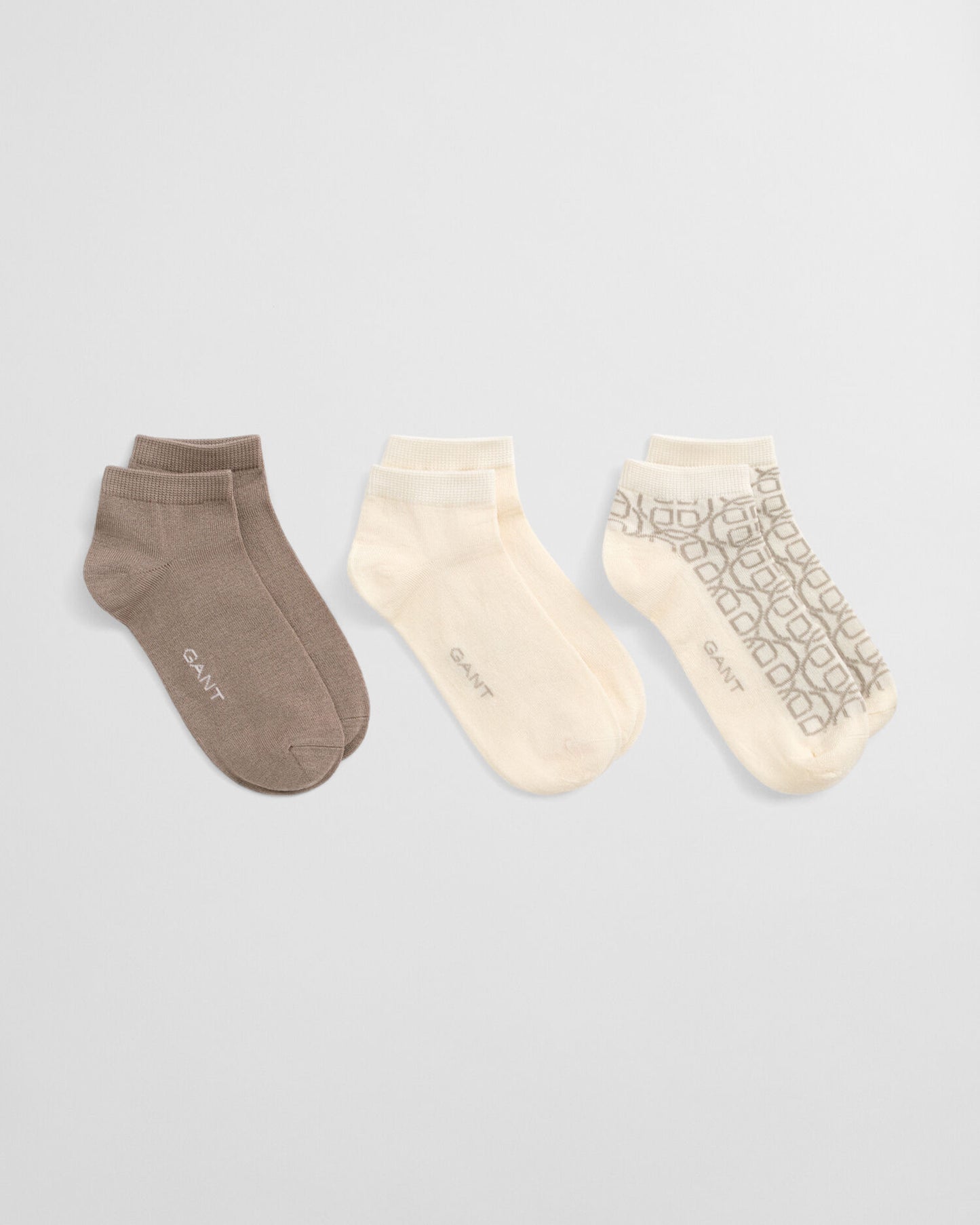 Chaussettes monogrammes (lot de 3)