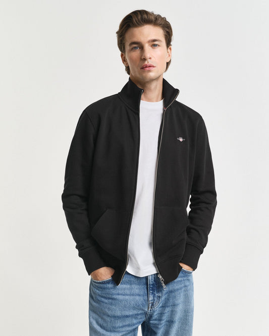 Shield-Sweatshirt mit Reißverschluss