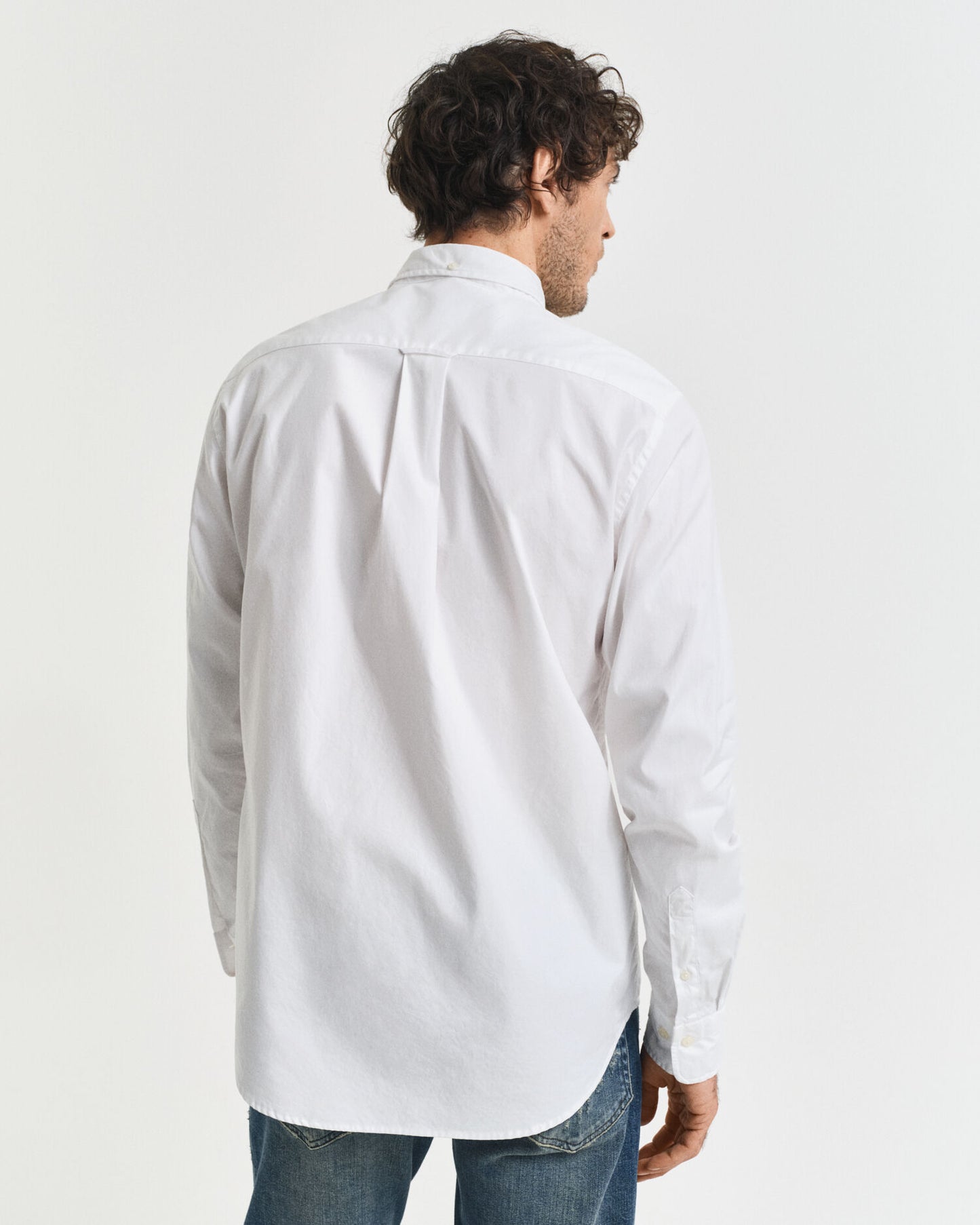 Chemise Oxford en Pinpoint Coupe Droite