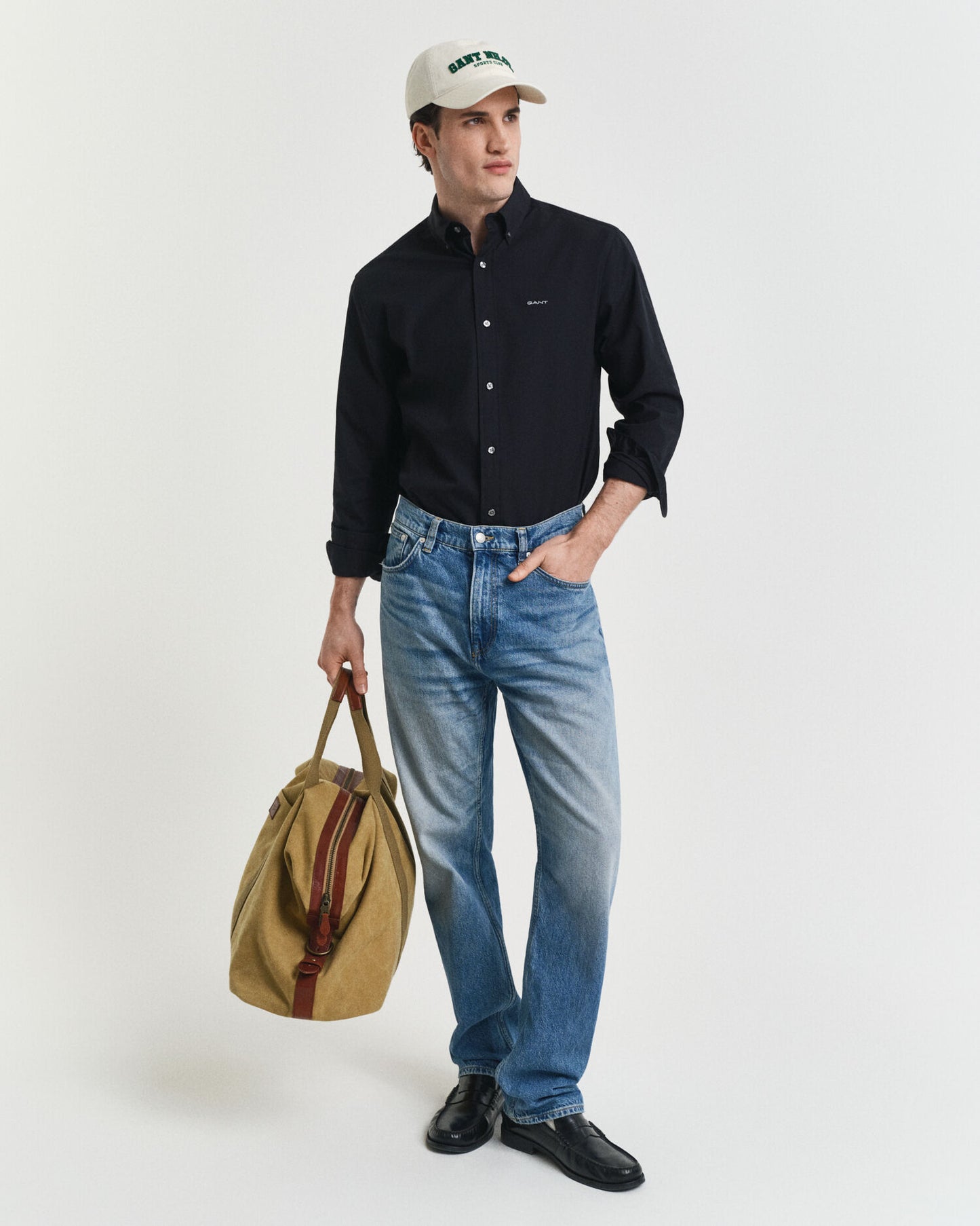 Chemise Oxford en point de pin coupe classique