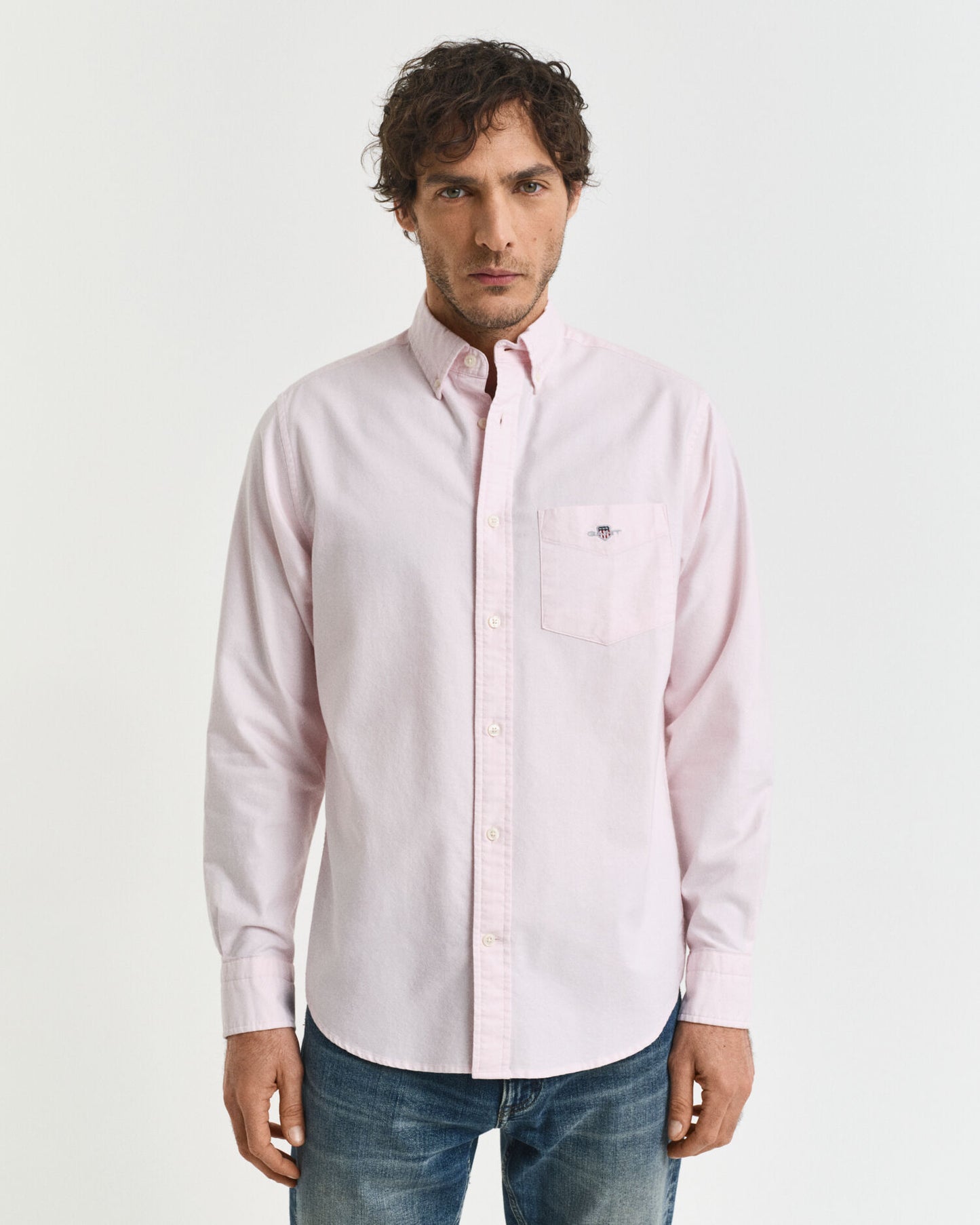 Chemise Oxford classique coupe droite