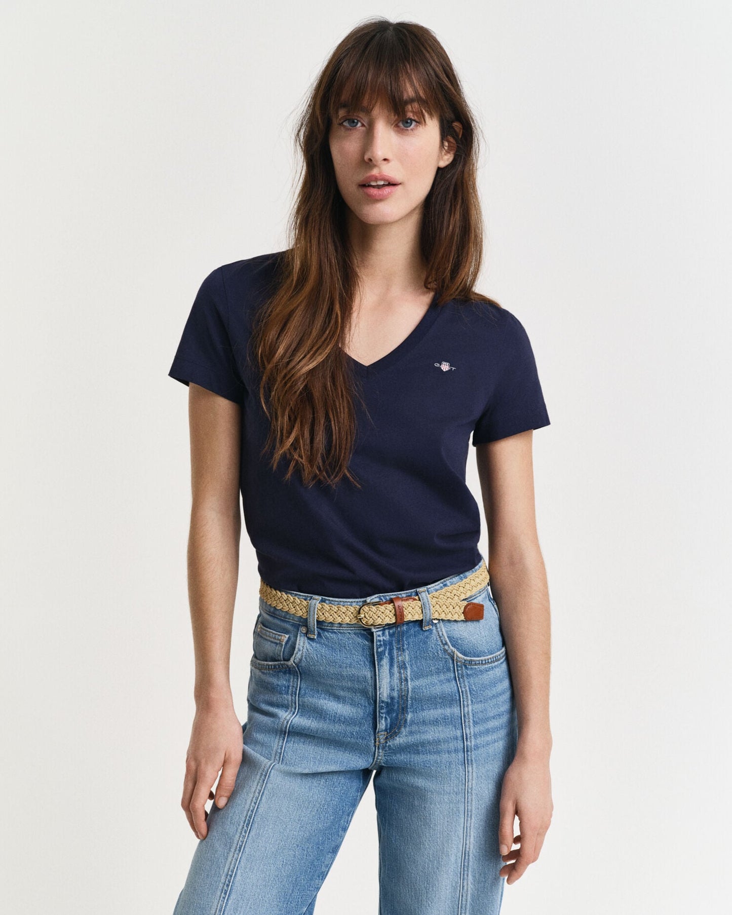 Shield V-Ausschnitt T-Shirt