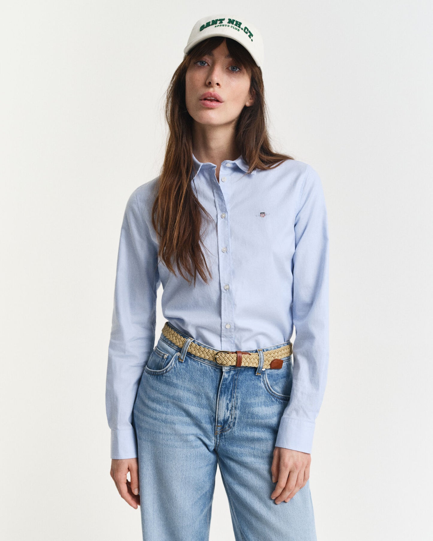 Slim Fit Stretch Oxford-Hemd
