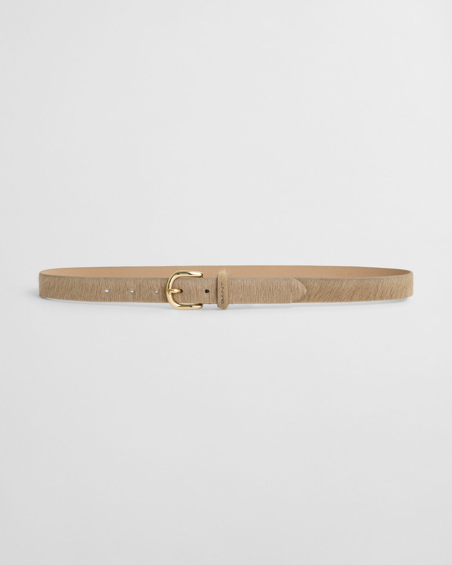 Ceinture en cuir façon poulain