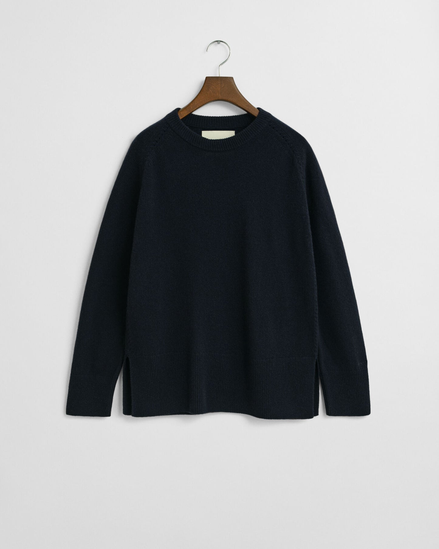Pull ras du cou en doux mélange laine et cachemire