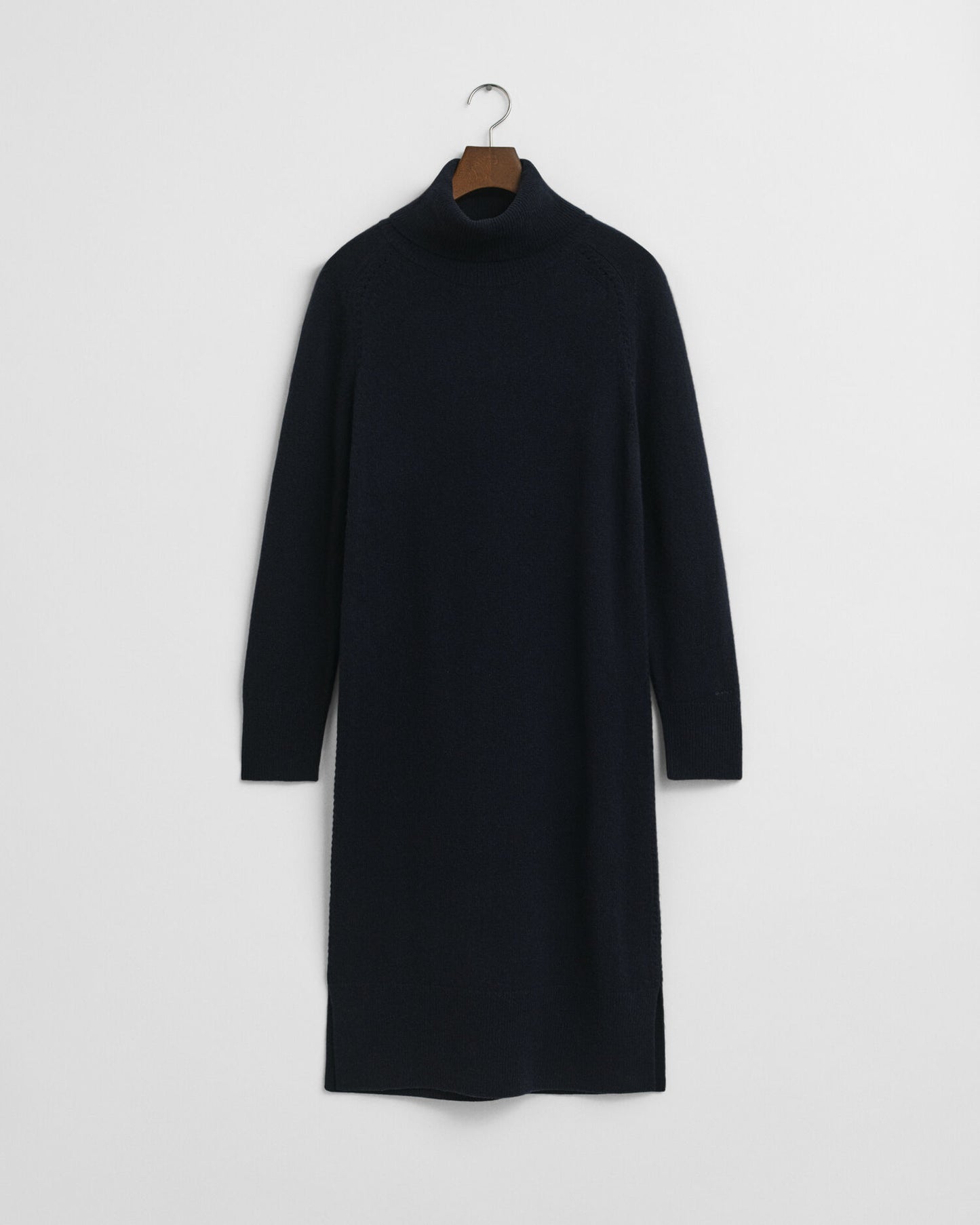 Strick-Rollkragenkleid