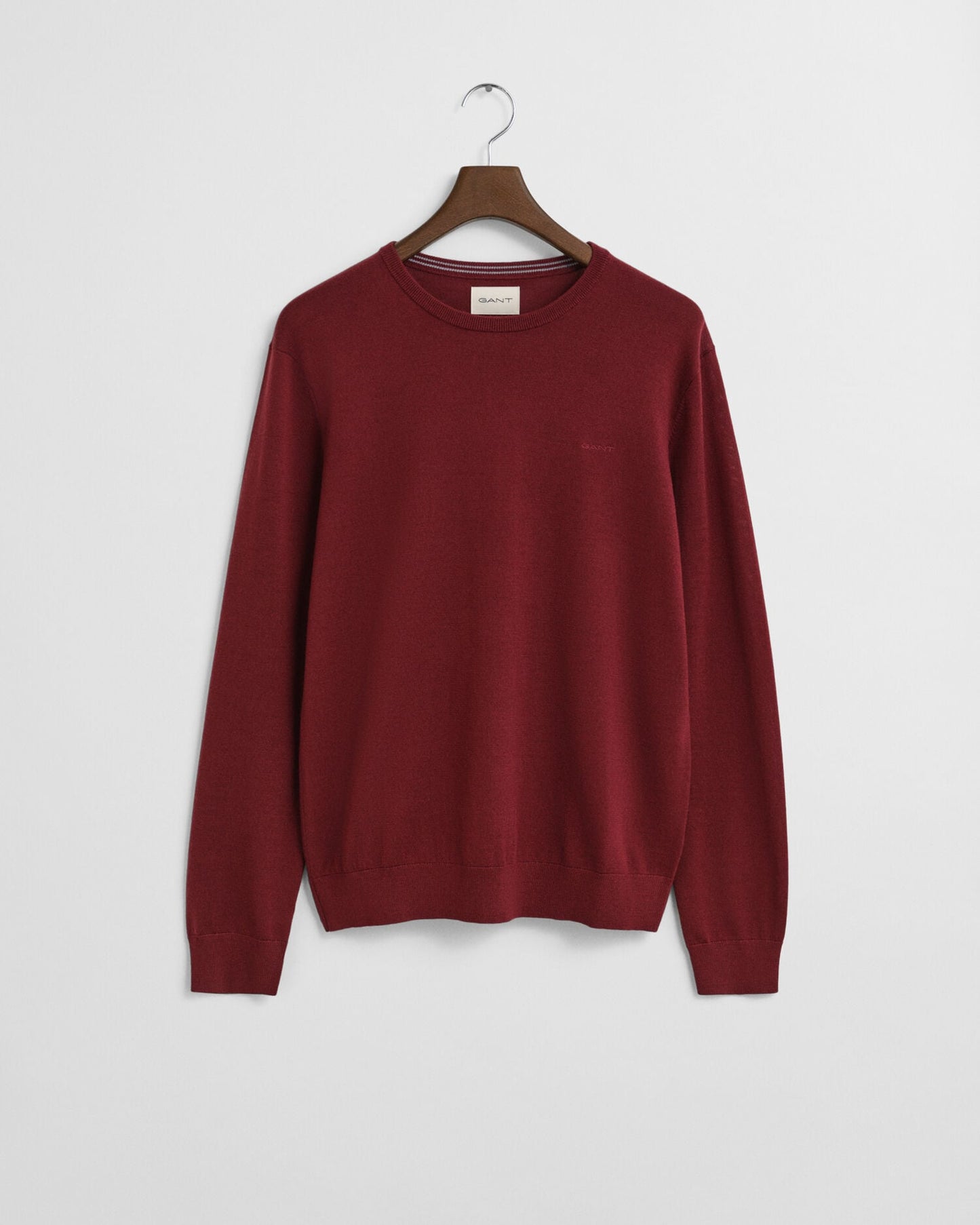 Pull ras du cou en laine mérinos extra fine