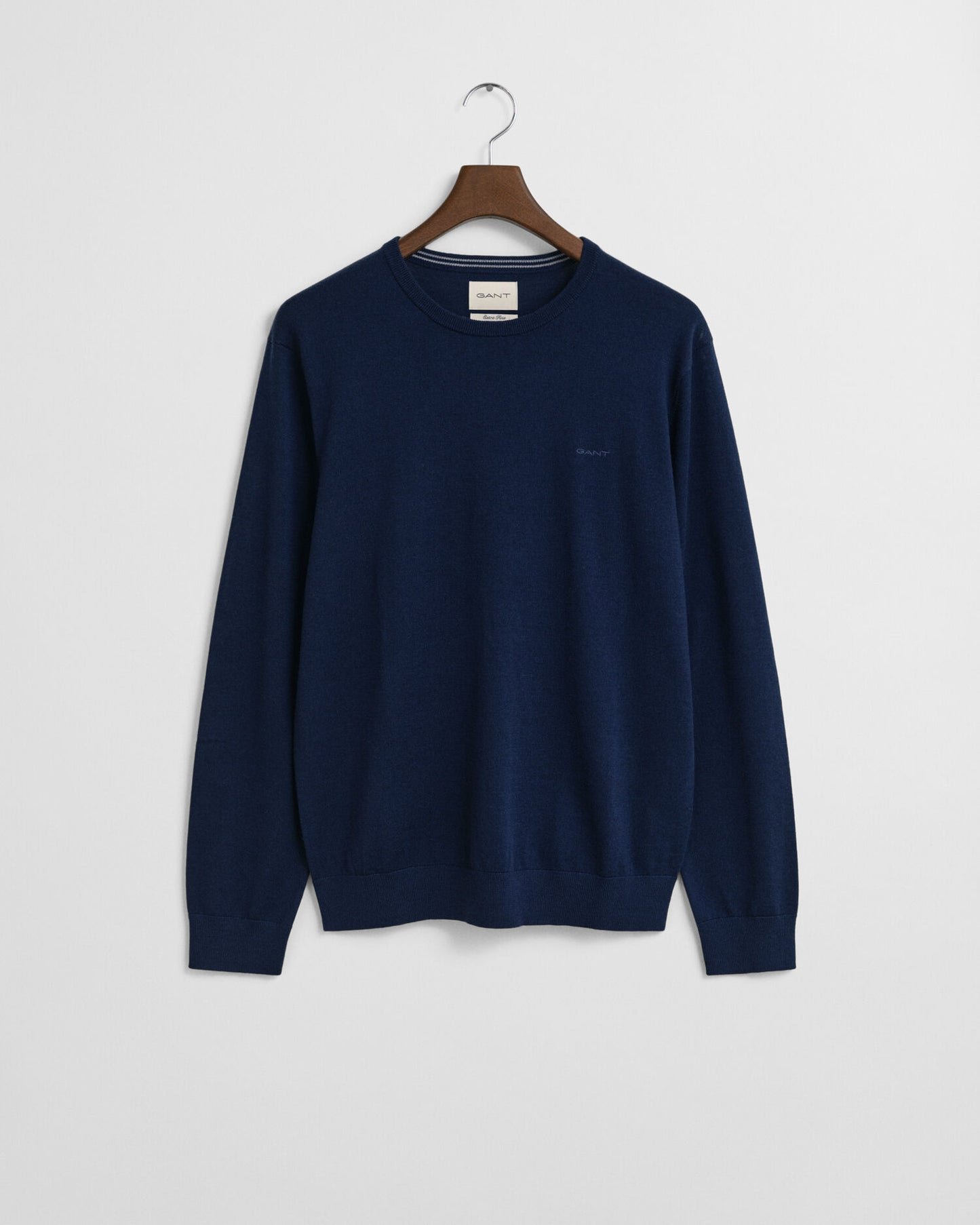 Pullover aus extrafeiner Merinowolle mit Rundhalsausschnitt