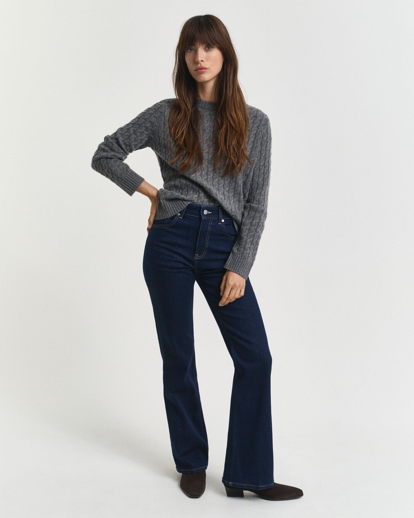 Slim Fit Schlagjeans
