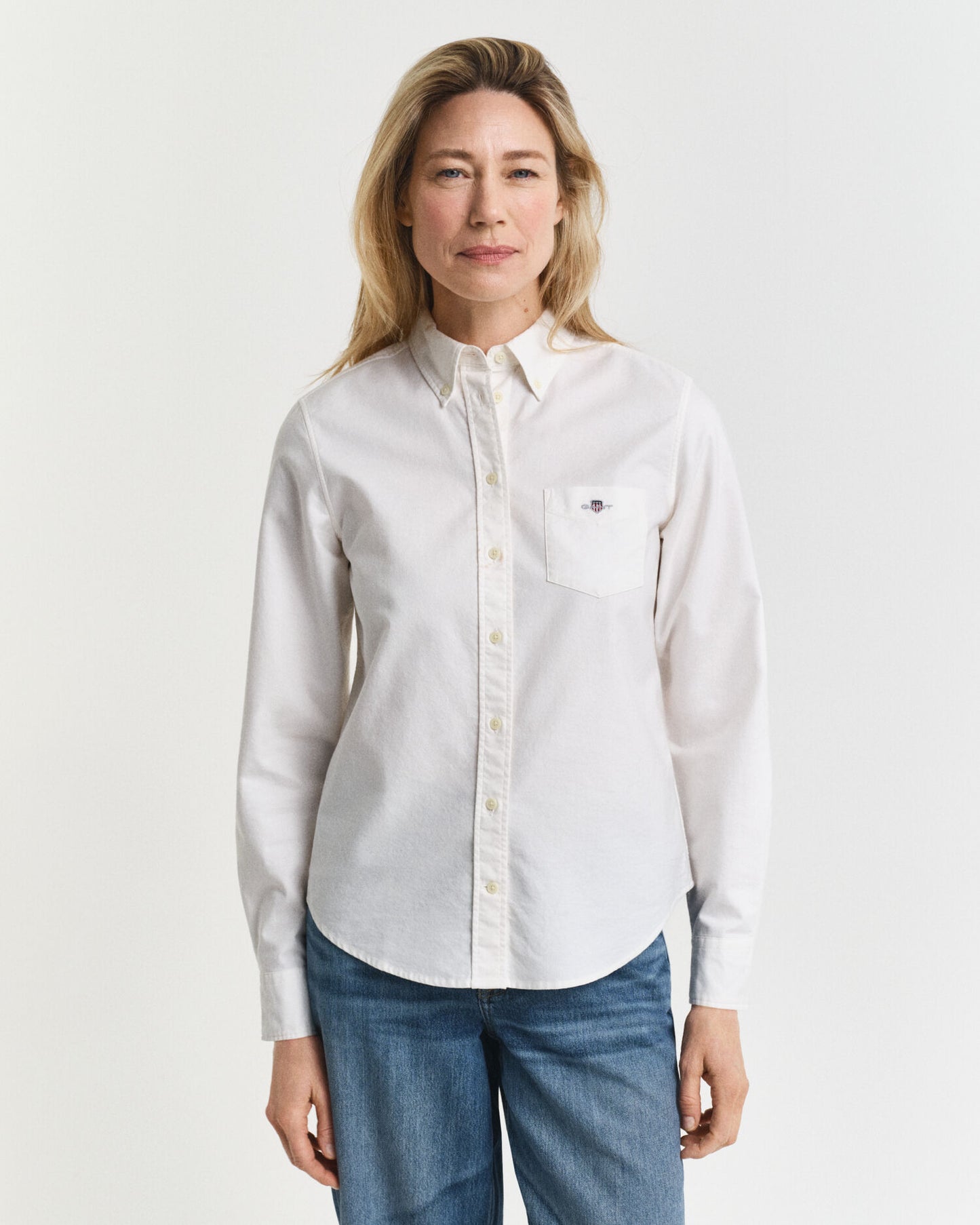 Chemise Oxford classique coupe droite