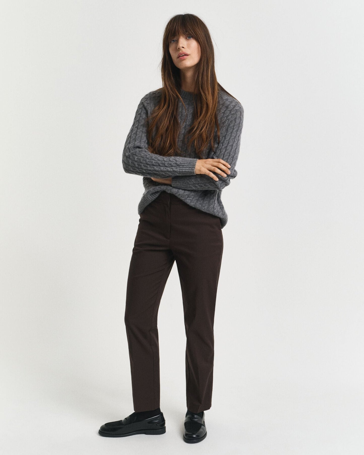 Pantalon cigarette slim