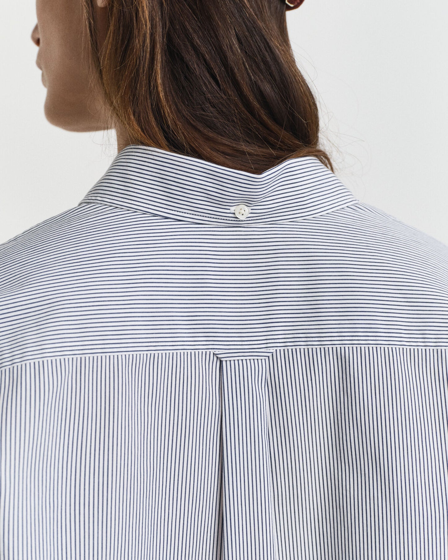 Chemise graphique en popeline coupe décontractée