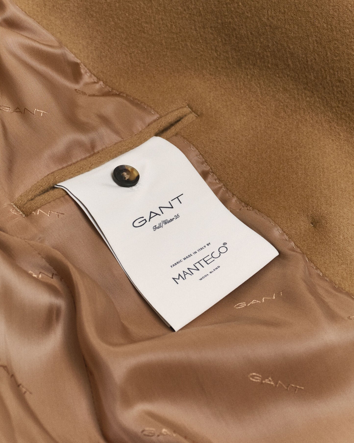 Woll-Mittelmantel im Peacoat-Stil